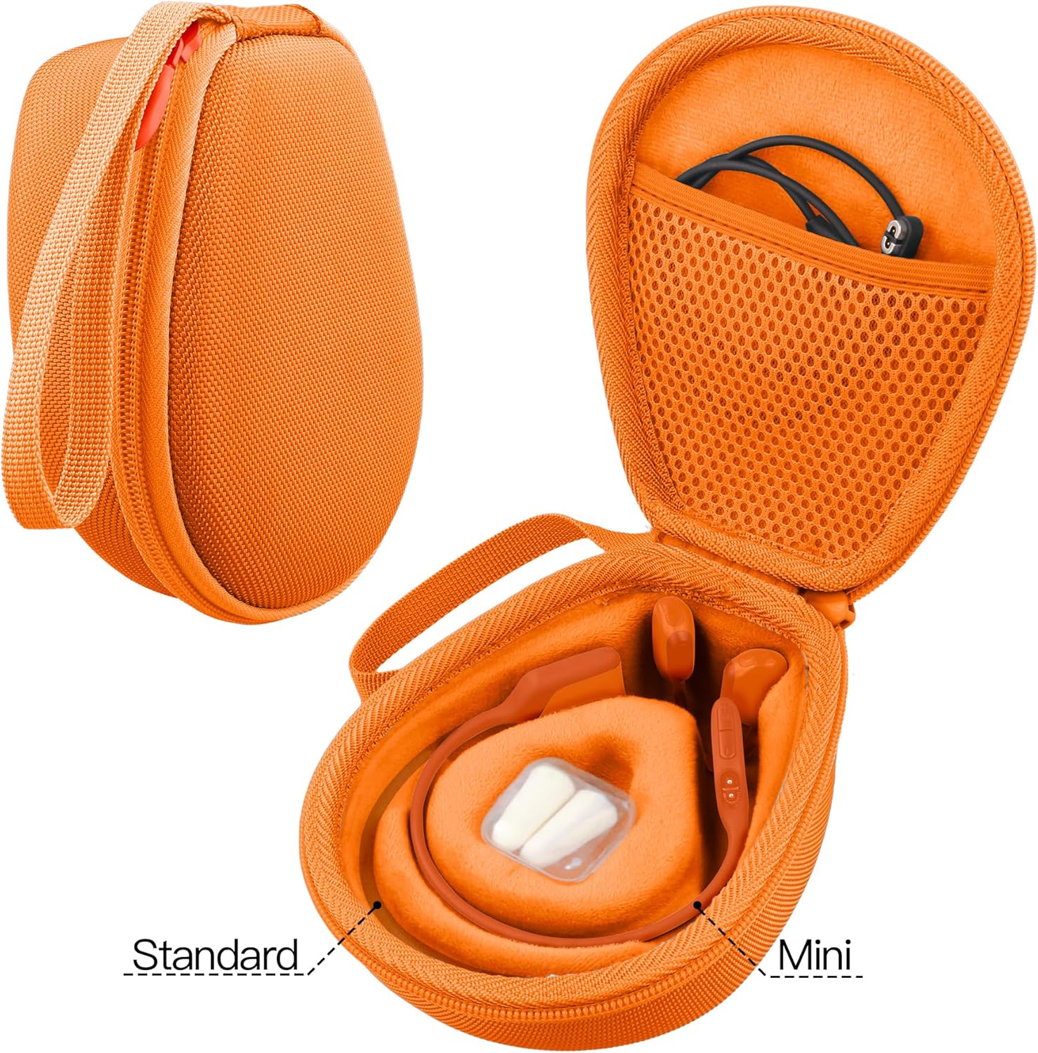 Hard Travel Case for SHOKZ OpenRun OpenMove OpenSwim Headphones