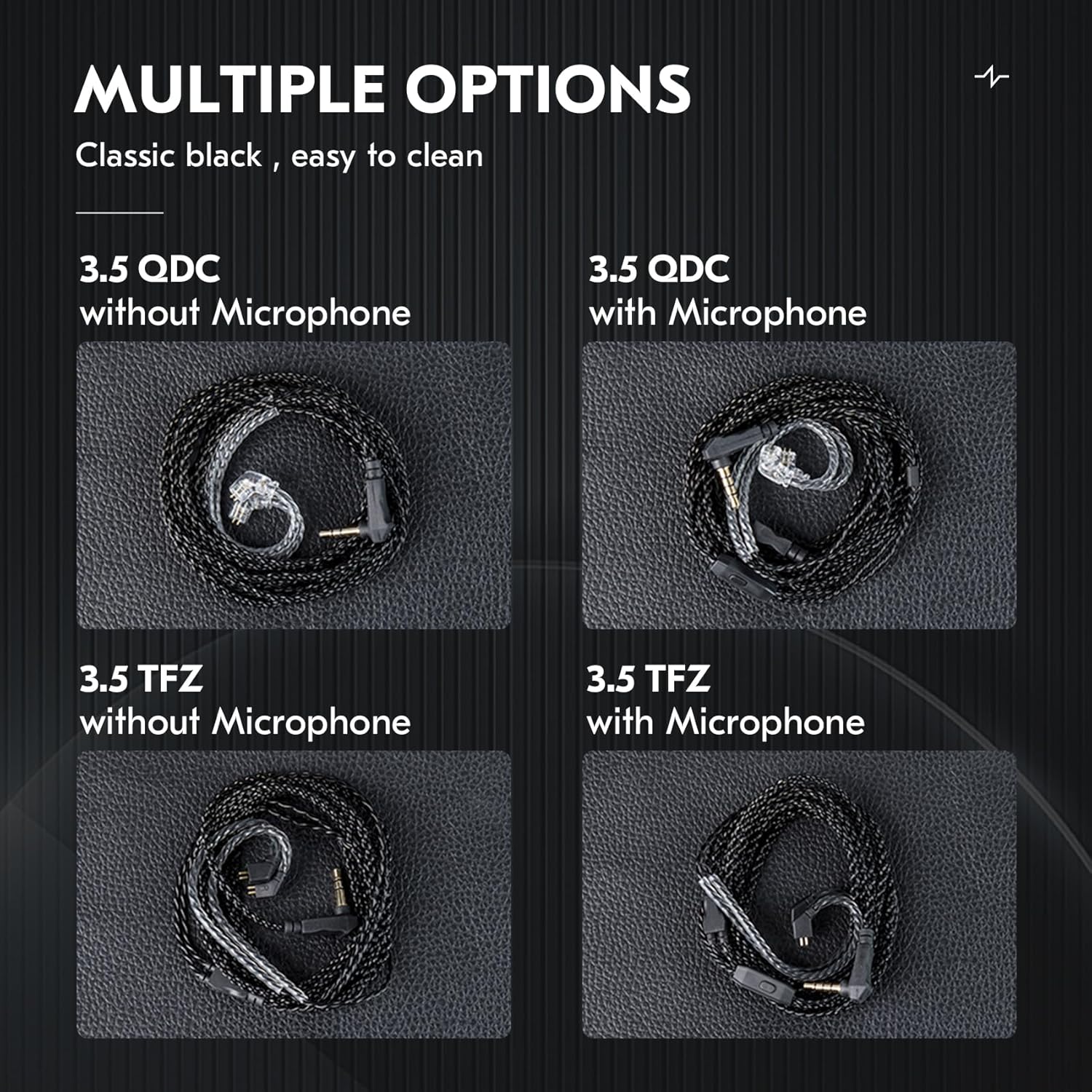 KZ 2M IEM Cable for ZS10 Pro, ZSN Pro X, EDX Pro & CCA CRA