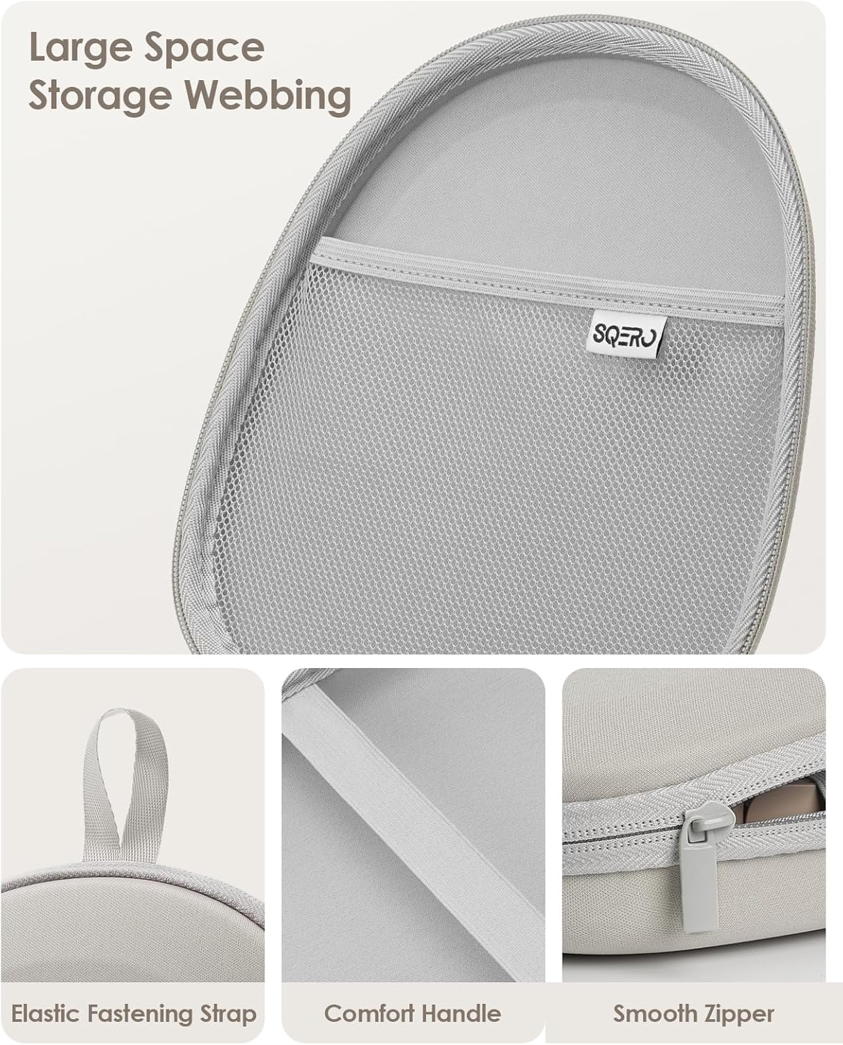 Slim Hard Shell Headphone Case for Sony JBL Bose & Wireless Headphones