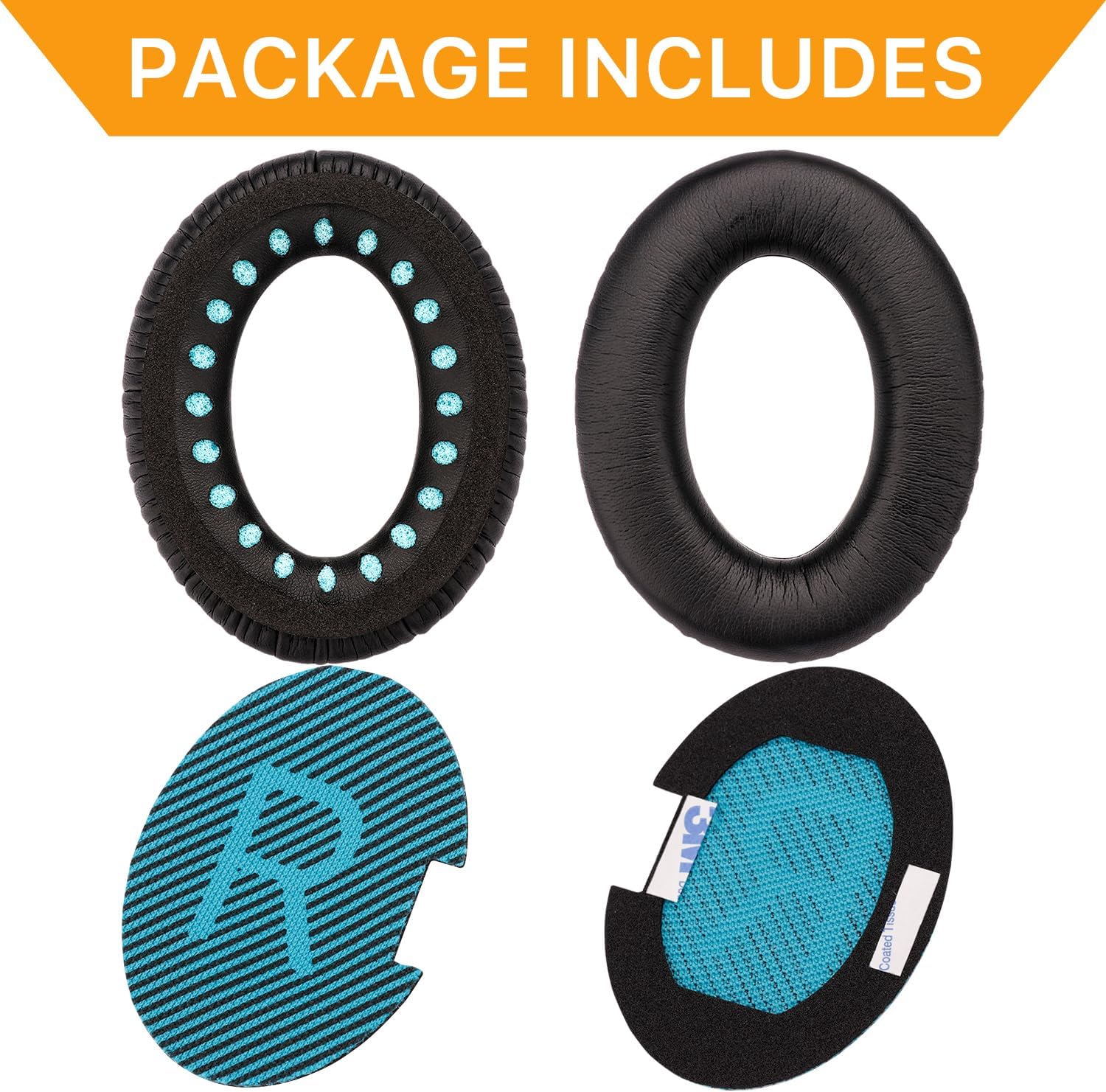 Bose QC35/QC25/QC15 Replacement Earpads for AE2 Headphones Cushions