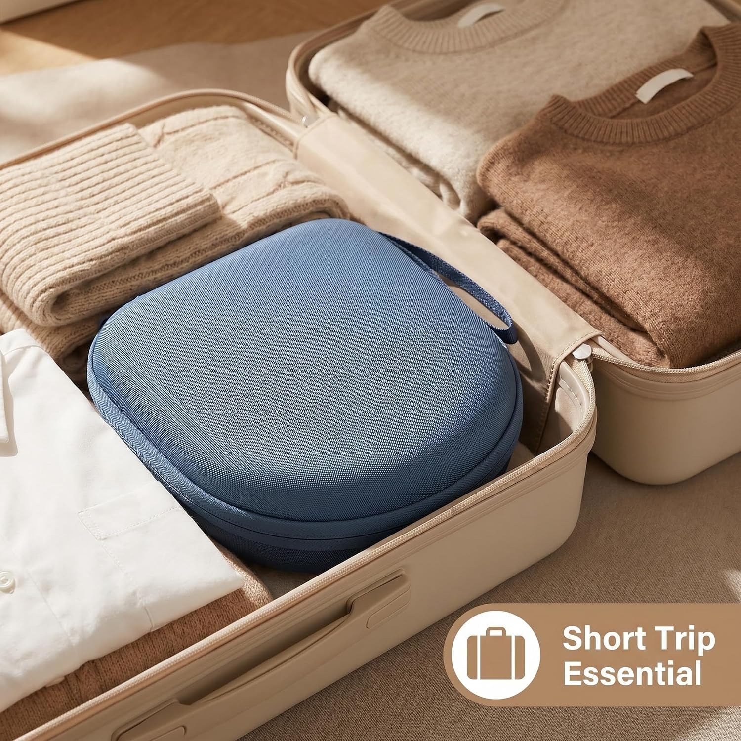 Hard Headphone Case for Sony WH-CH520/CH510 Travel Storage Blue Cover!