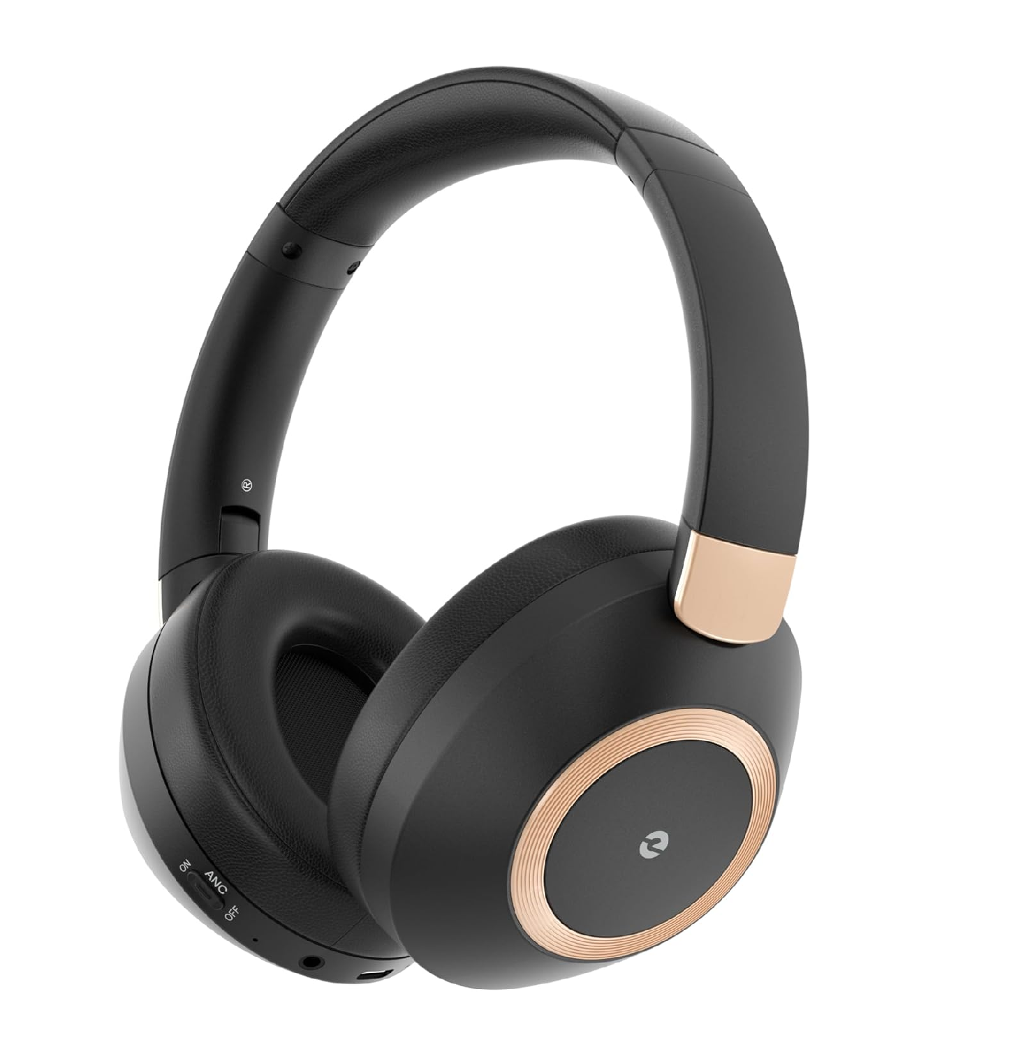 Noise Cancelling Over Ear Headphones Wireless 100H Playtime Fast Charge