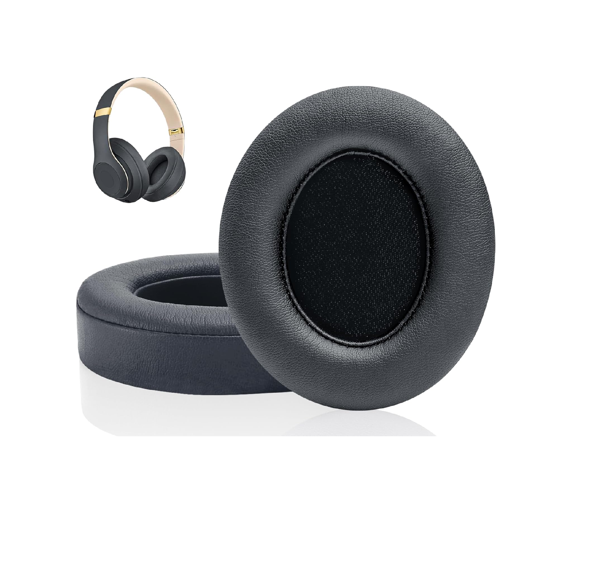 Dream Beats Studio 3 Replacement Ear Pads Memory Foam Black