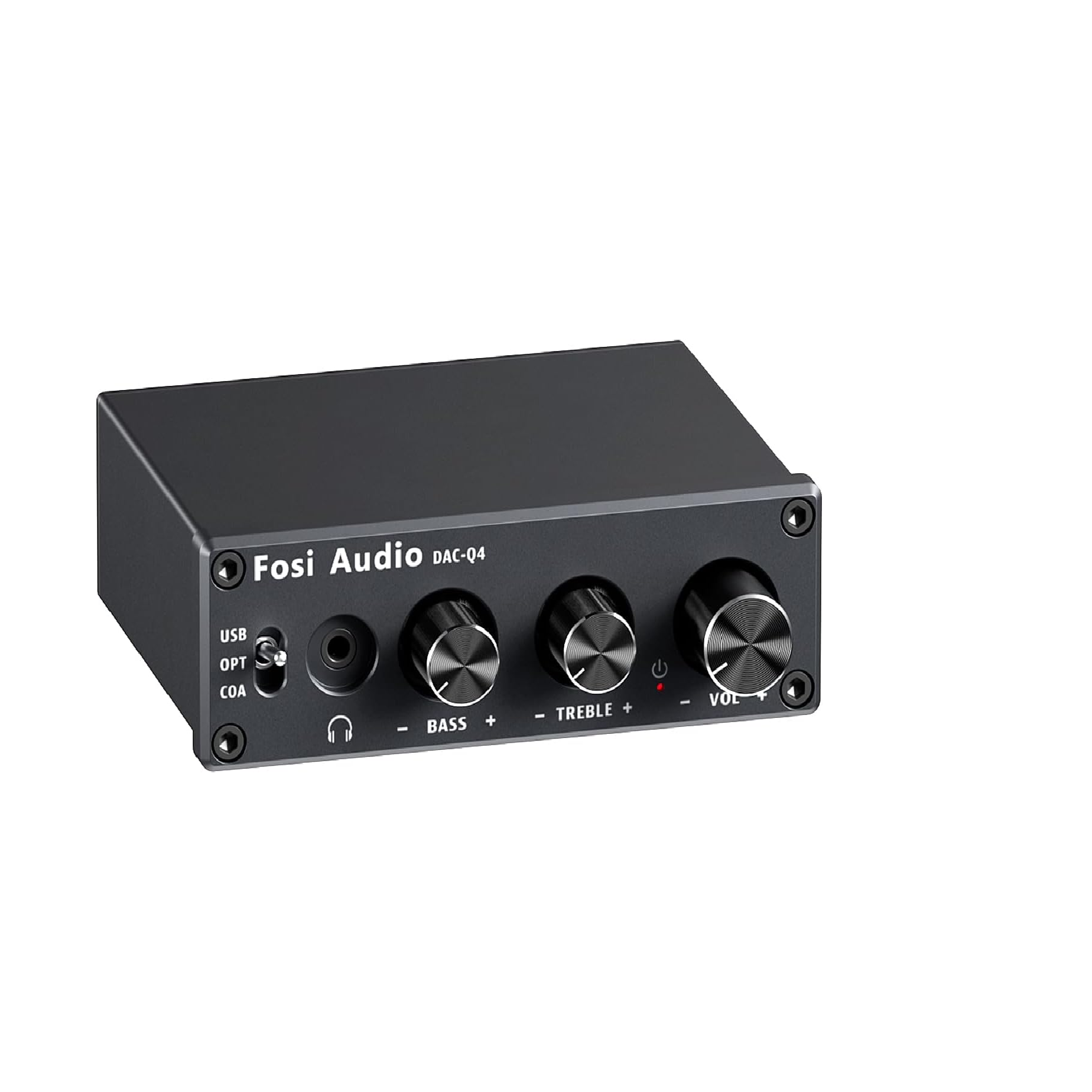 Fosi Audio Q4 DAC Headphone Amplifier USB Optical Coaxial 192kHz