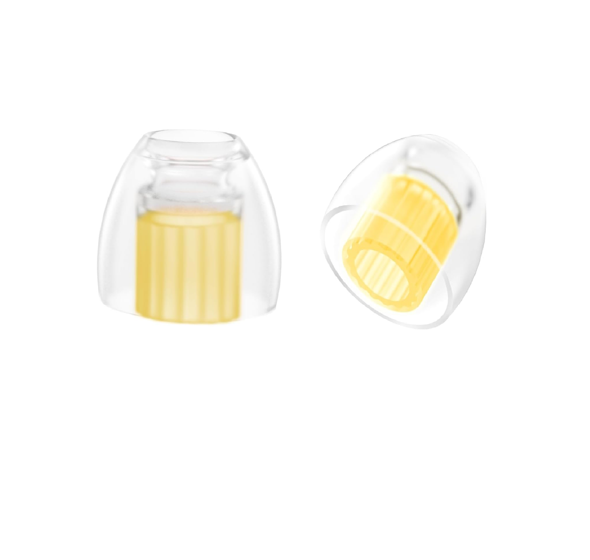 SpinFit W1 L Silicone Ear Tips for IEM, Stable Medical-Grade Fit