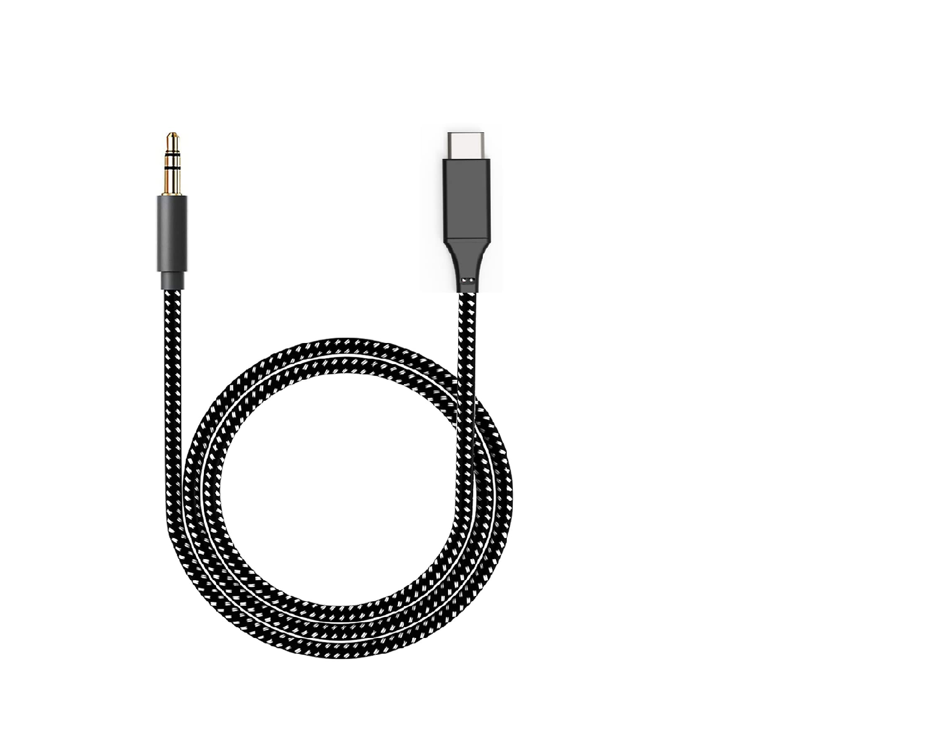 USB C to 3.5mm Aux Cable for iPhone 15 Samsung S21 S20 Car Stereo