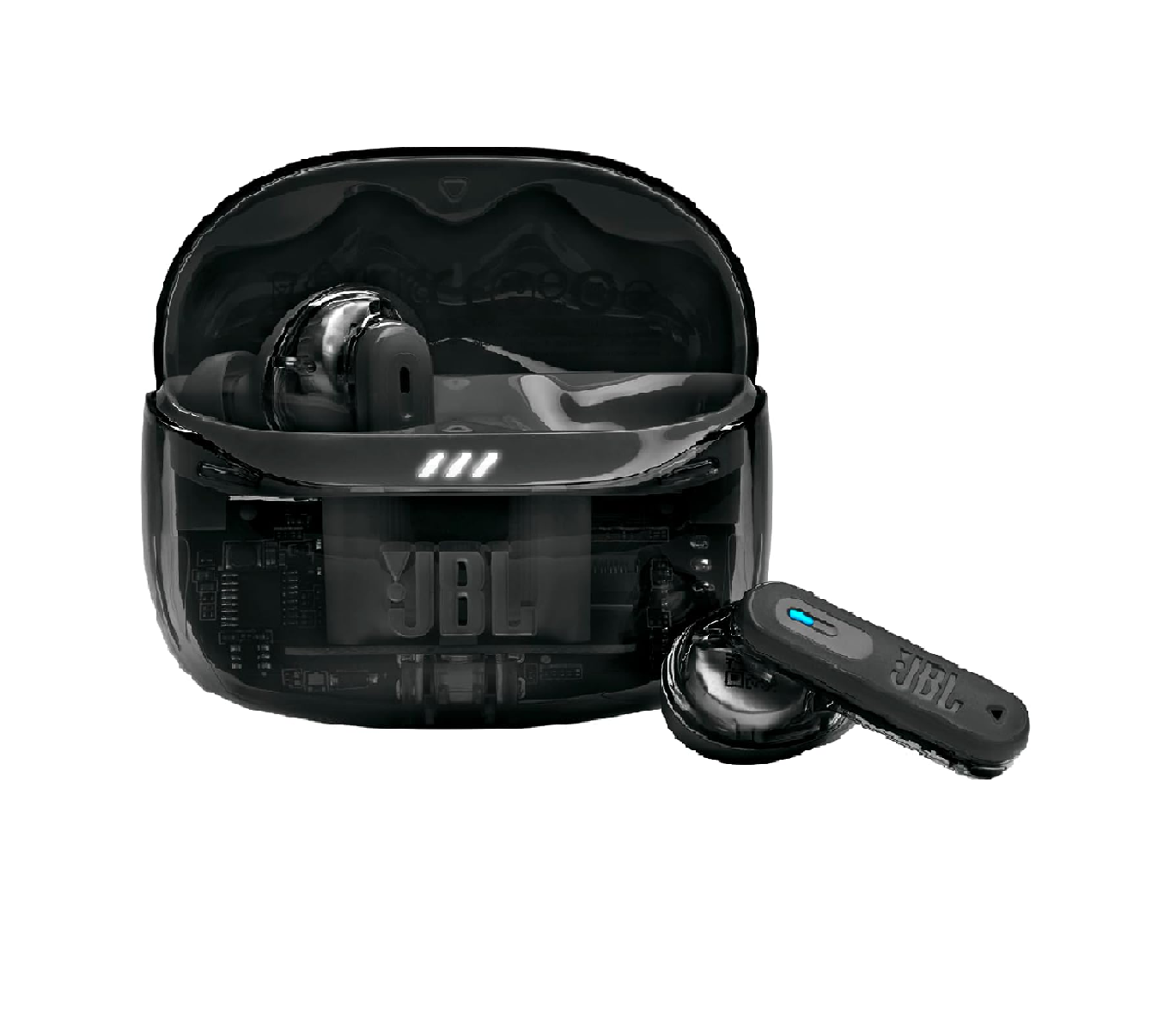 JBL Tune Beam 2 ANC Wireless Earbuds, 48H Playtime, IP54, Black Elite