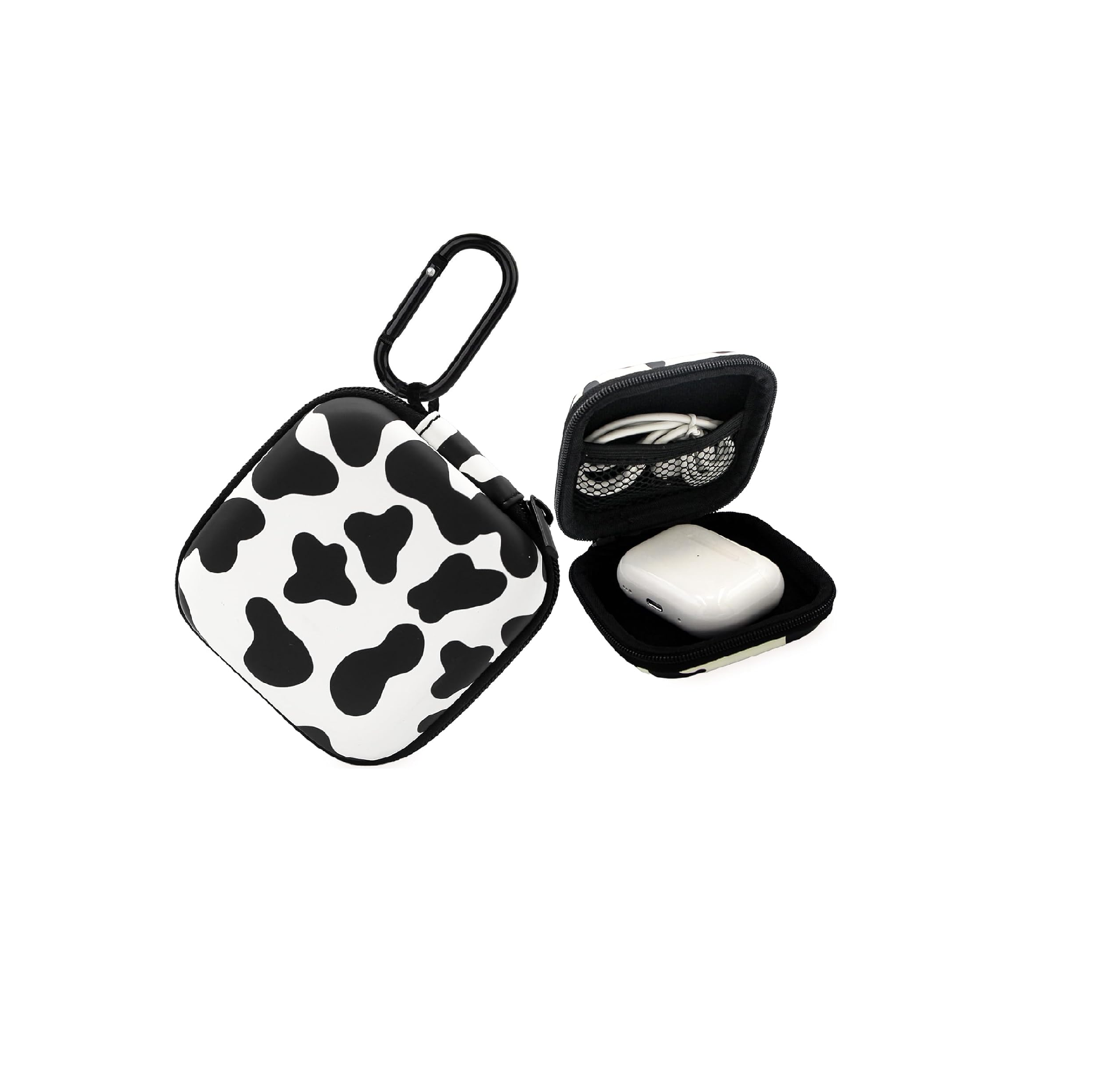 Flower Earbud Case Hard EVA Shockproof Bag for AirPods & Galaxy Buds
