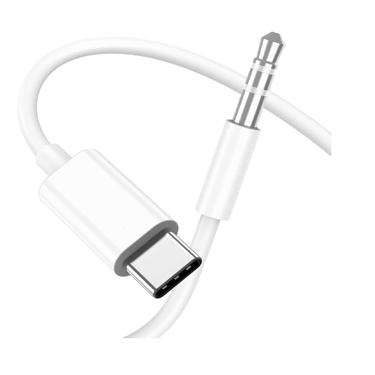 USB-C to 3.5mm AUX Audio Cable 1M Type-C Jack Adapter for iPhone 15 Samsung S21 S20 Note Car Stereo Headphone Cord