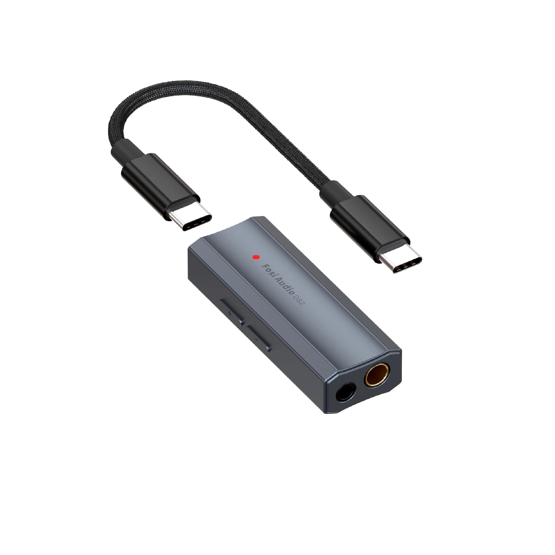 Fosi Audio DS2 USB-C DAC Headphone Amp 3.5mm 4.4mm DSD256