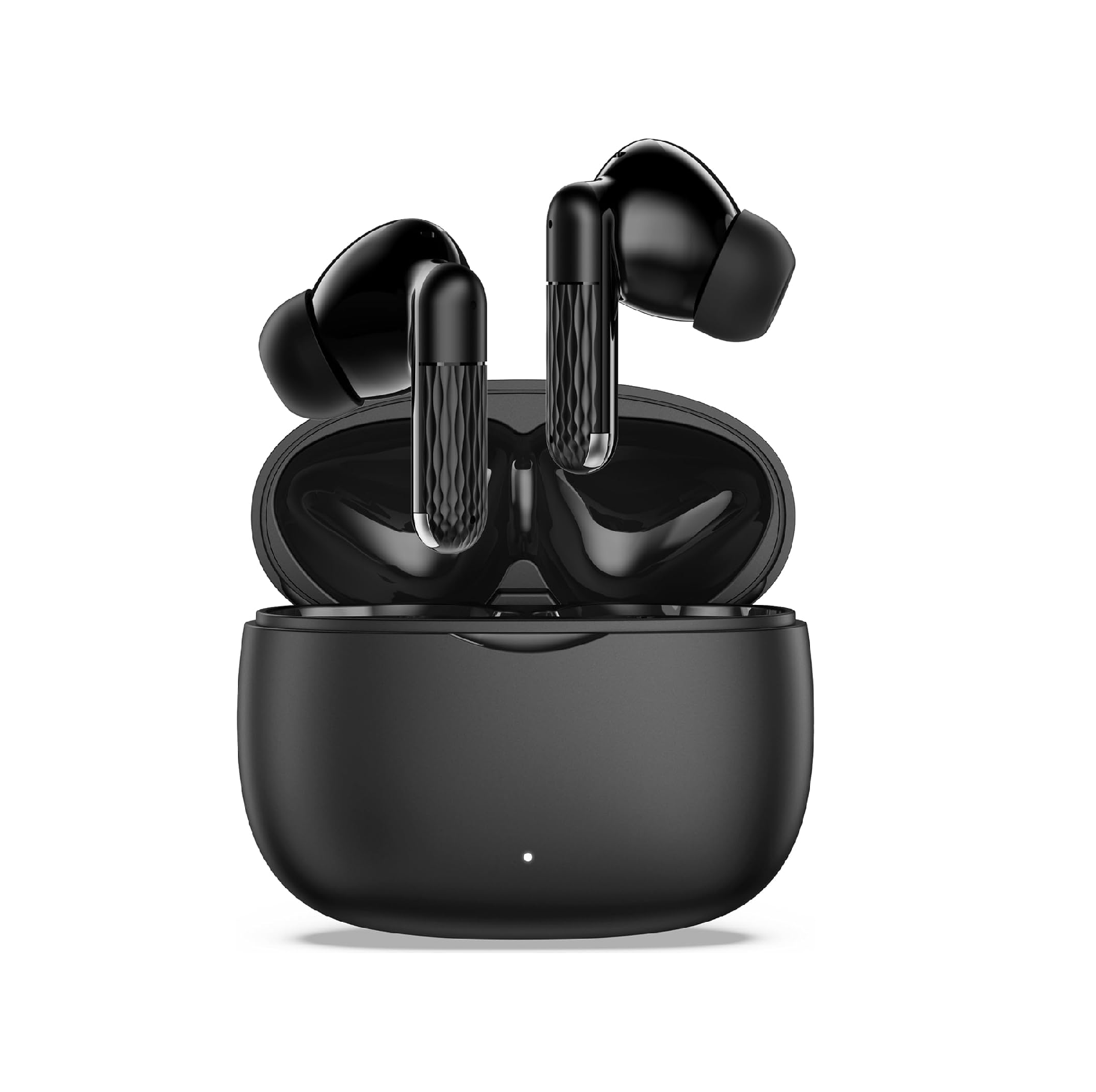 Wireless Bluetooth 5.3 Earbuds USB-C, Touch Control, HiFi Stereo, Deep Bass, CVC Noise Cancelling (Water-Resistant)