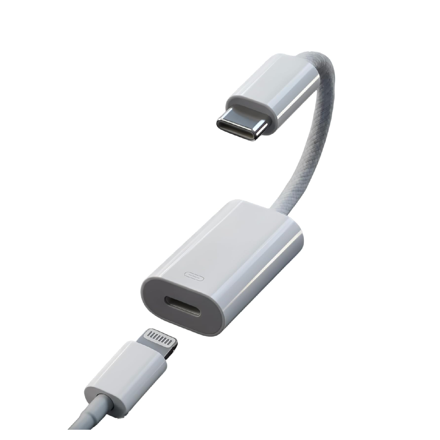 FARLINK 5-in-1 Lightning to USB-C Adapter Data Audio Charging Fast Connect