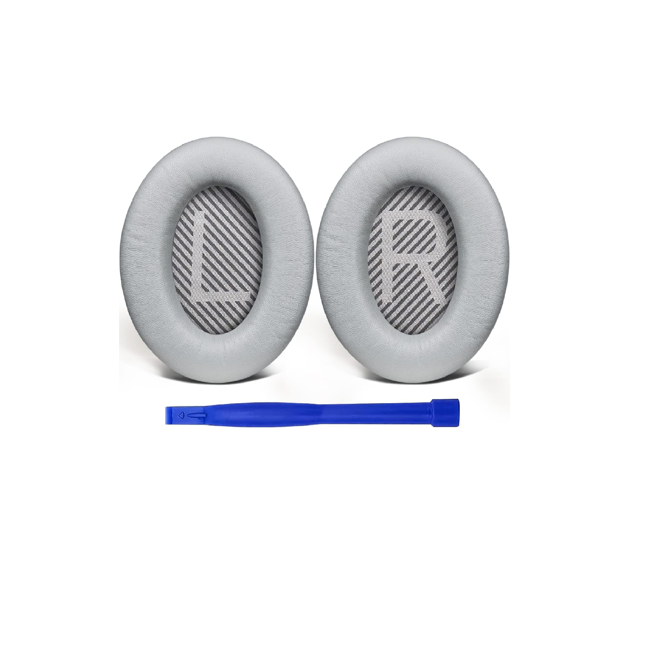SoloWIT Earpads for Bose QC35 & QC35 II Headphones, Black Pair
