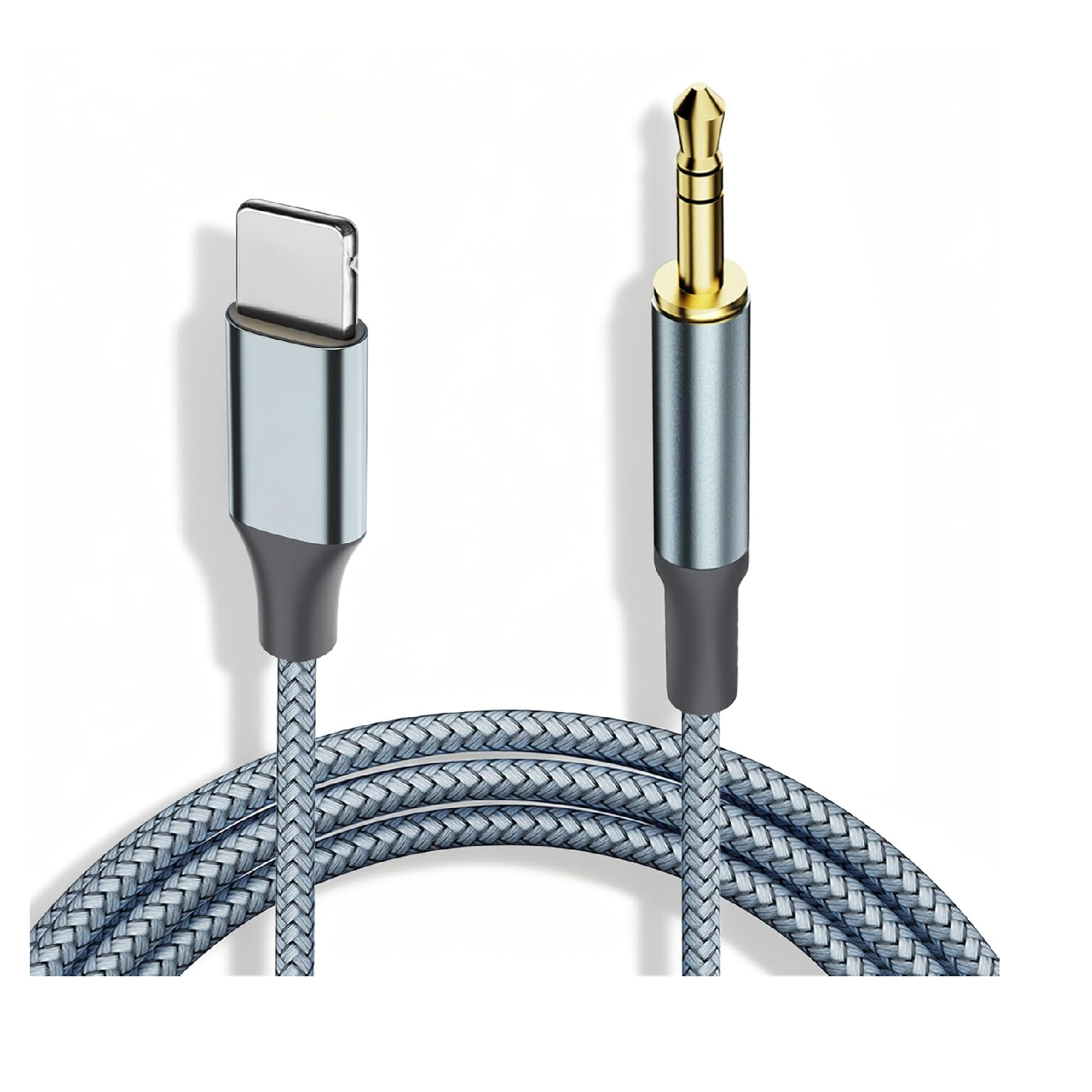 Lightning to 3.5mm AUX Cable 1.2M for iPhone Car Stereo Headphone Adapter Audio Cord iPhone 14 13 12 11 X XR XS 8 7