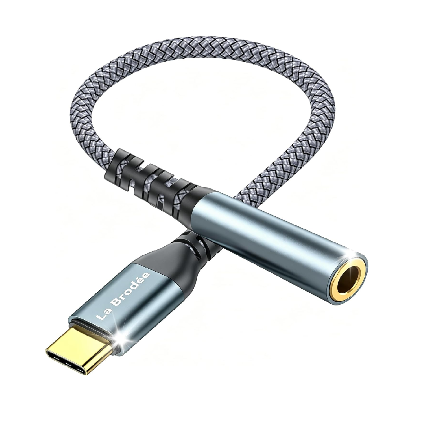 USB-C to 3.5mm Headphone Jack Adapter Digital Audio Aux Converter