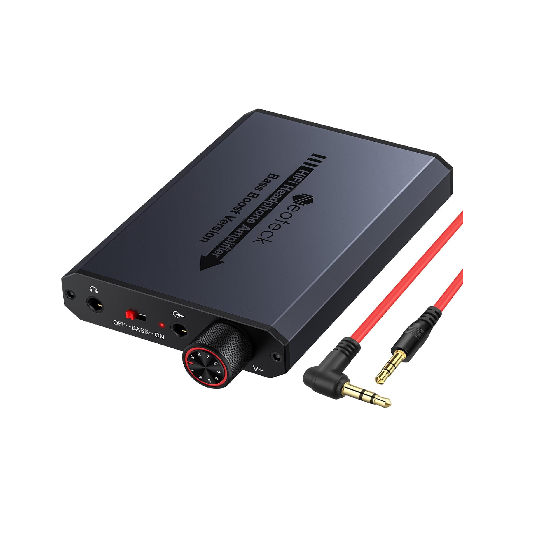 Neoteck Portable Headphone Amplifier 16–300Ω with Bass Boost