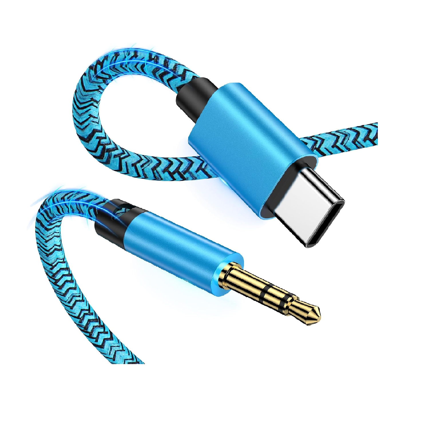 Sidpro USB-C to 3.5mm Aux Cable 1M for Car Audio & Headphones