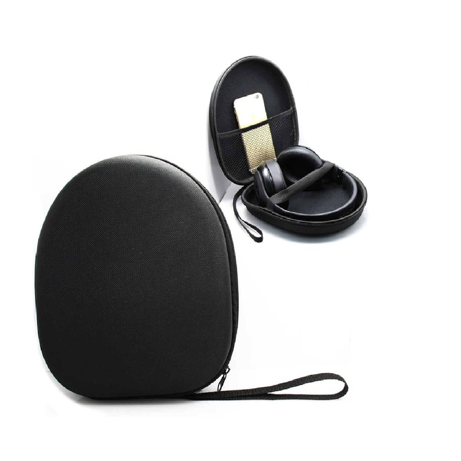 Universal Large Headphone Case Portable Protective Storage Pouch Bag