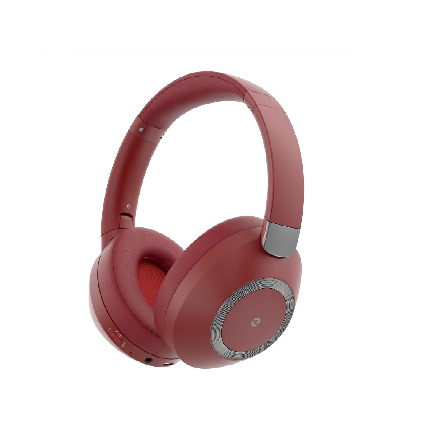 Noise Cancelling Over Ear Headphones Wireless 100H Playtime Fast Charge