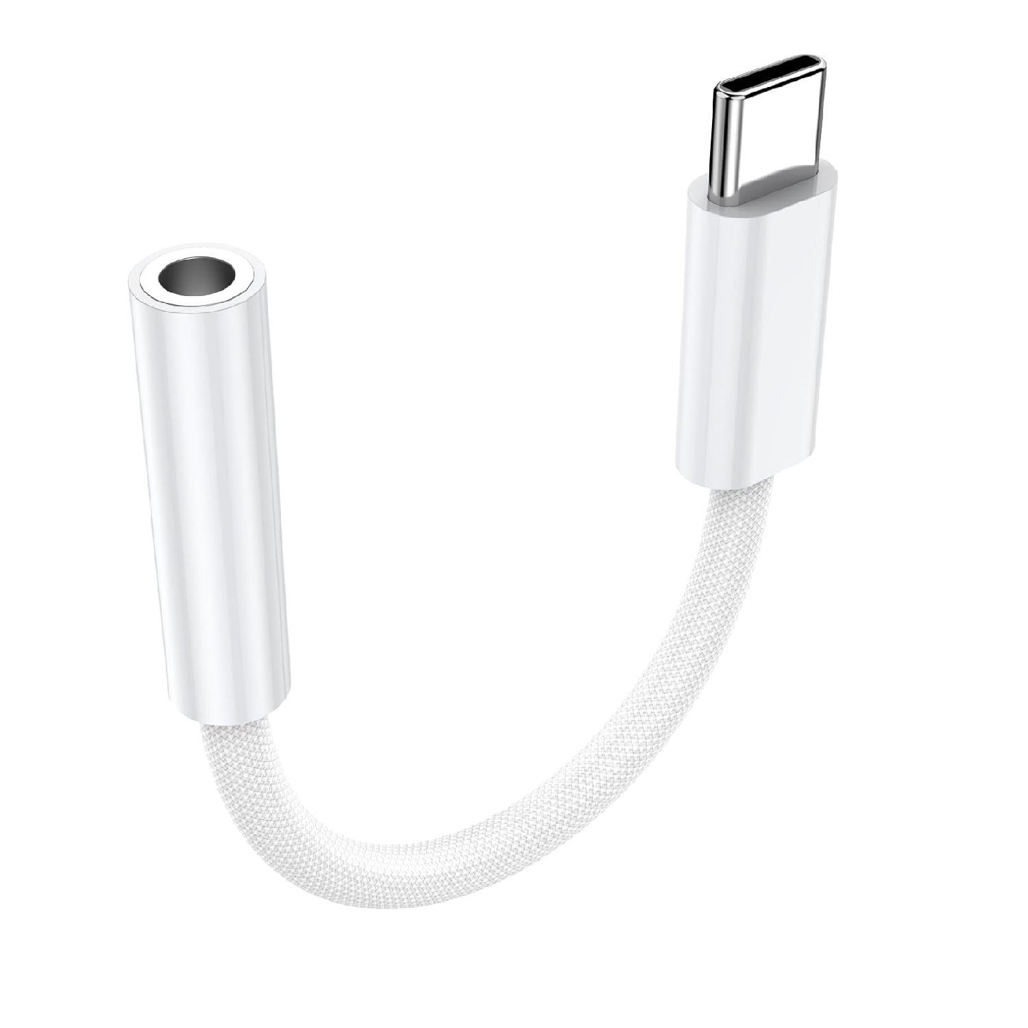 USB C to 3.5mm Headphone Adapter iPhone 17 Pro Max Samsung S25 Pixel 70C
