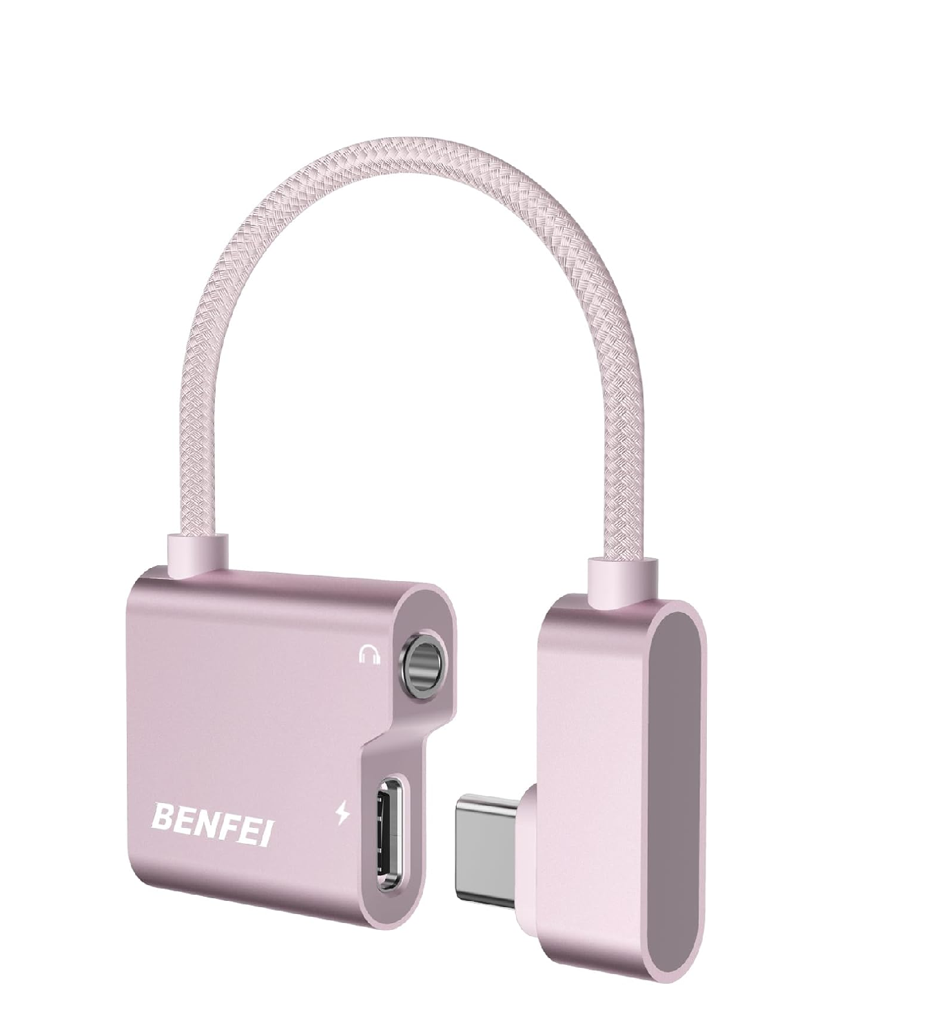 BENFEI USB-C to 3.5mm Audio Adapter, 60W Fast Charging