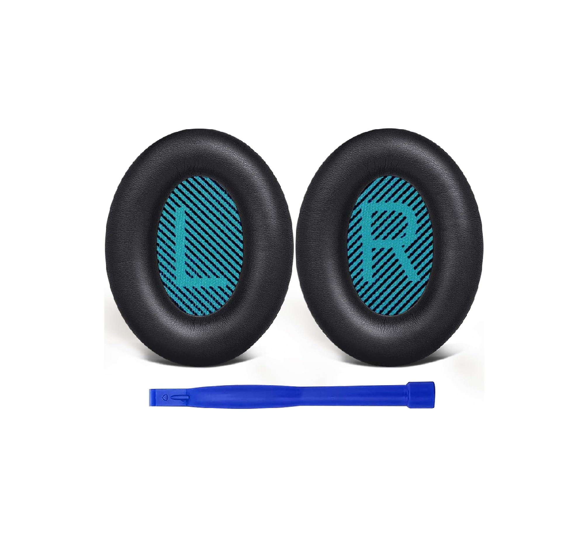 SoloWIT Earpads for Bose QC15/QC25/QC35, QC2, AE2 - Black/Blue