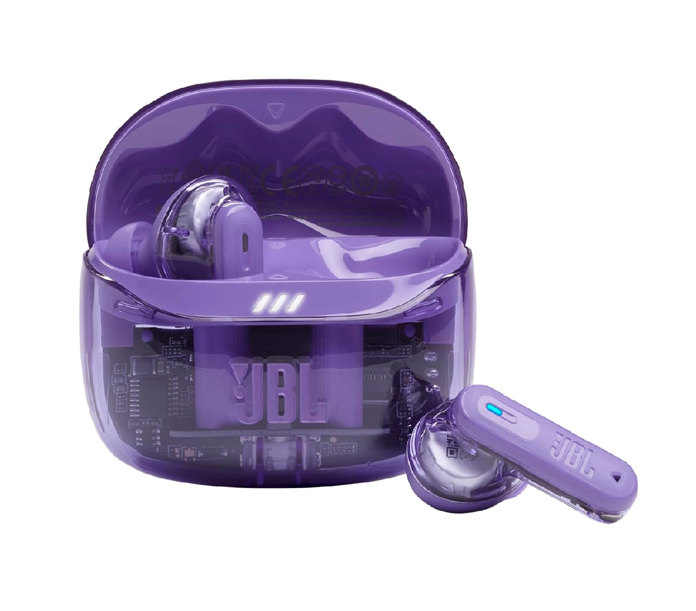 JBL Tune Beam 2 ANC Wireless Earbuds, 48H Playtime, IP54, Black Elite