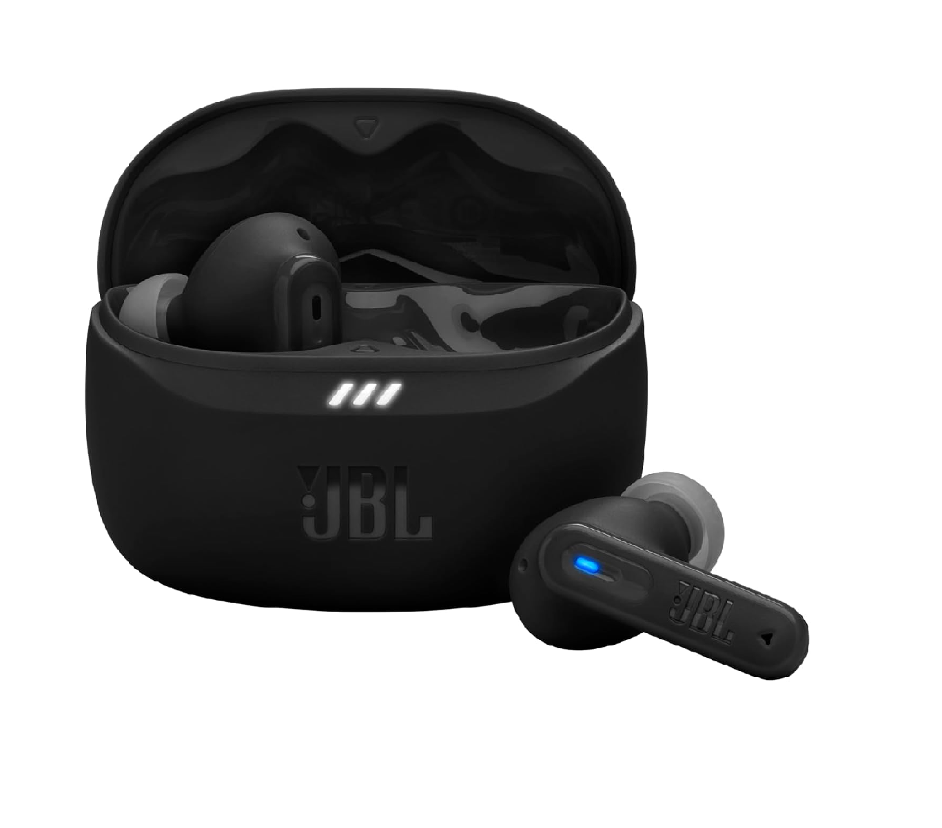 JBL Tune Beam 2 ANC Wireless Earbuds, 48H Playtime, IP54, Black Elite