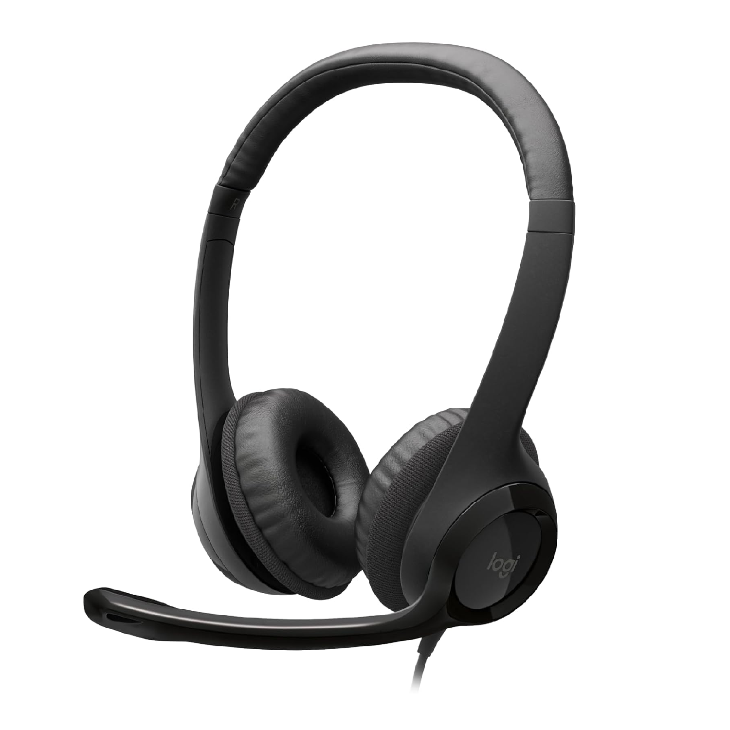 Logitech H390 USB Headset, Stereo Sound, Noise Cancelling