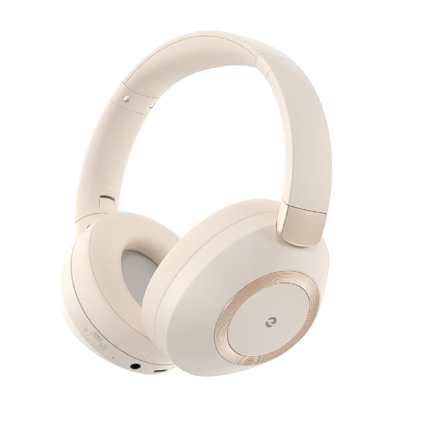 Noise Cancelling Over Ear Headphones Wireless 100H Playtime Fast Charge