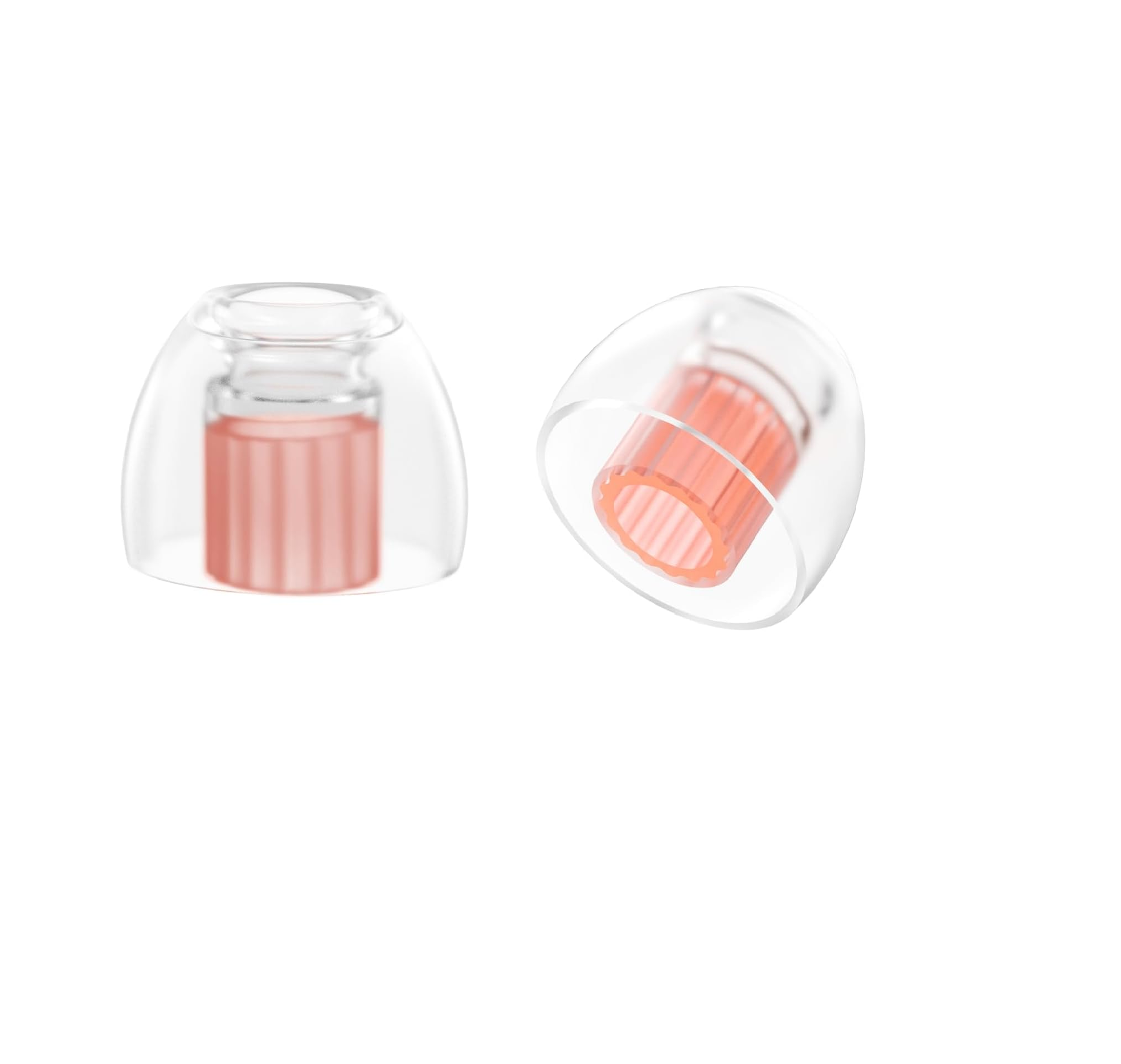 SpinFit W1 L Silicone Ear Tips for IEM, Stable Medical-Grade Fit