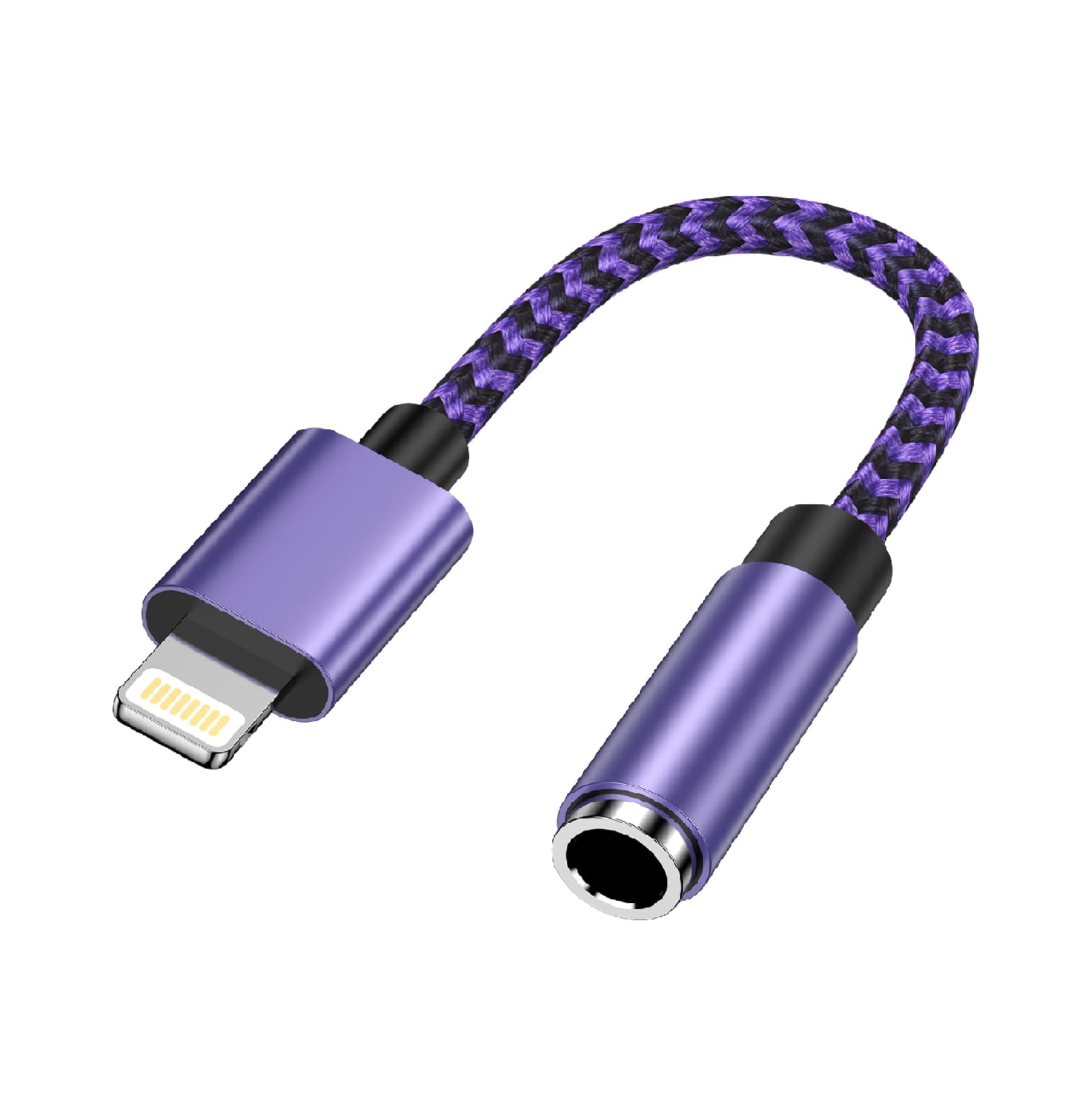 Lightning to 3.5mm Headphone Jack Adapter MFi Certified iPhone Aux 14