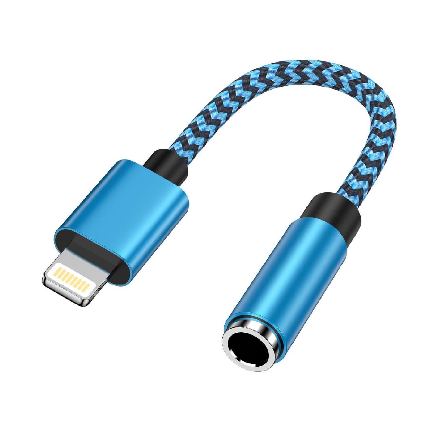 Lightning to 3.5mm Headphone Jack Adapter MFi Certified iPhone Aux 14