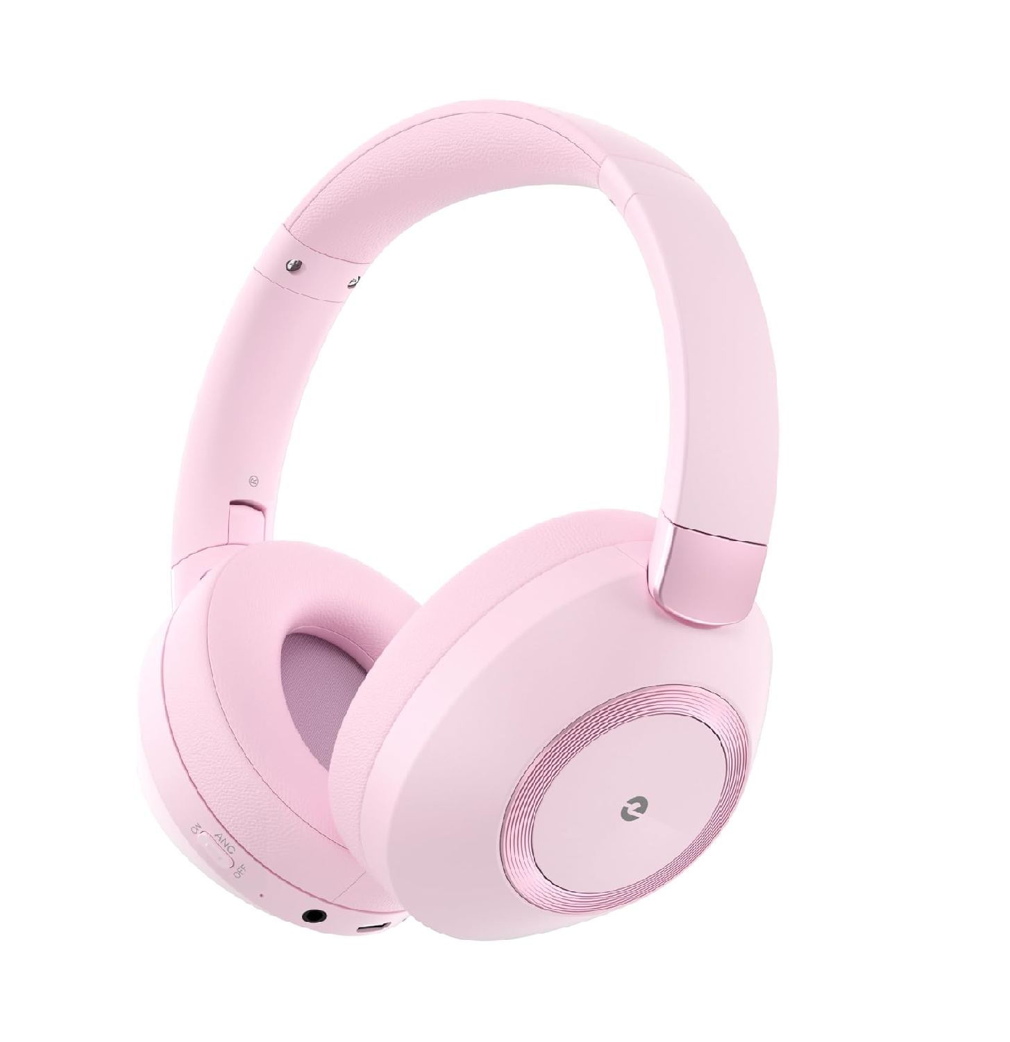 Noise Cancelling Over Ear Headphones Wireless 100H Playtime Fast Charge