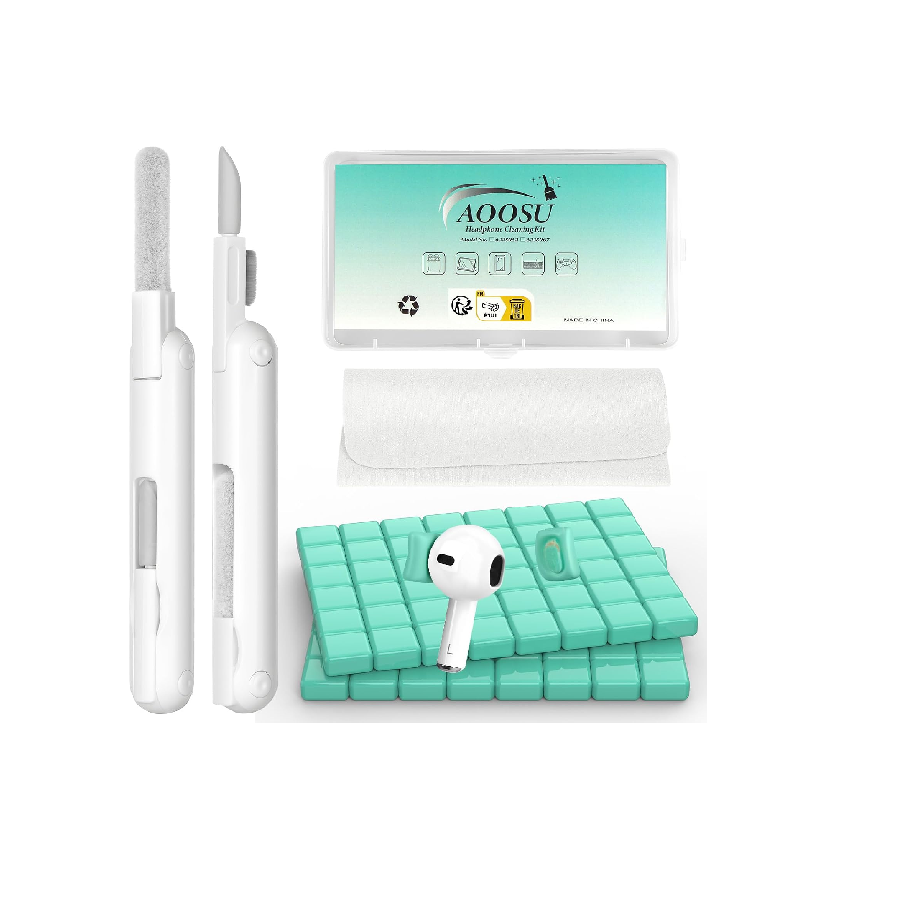 Cleaning Putty for Phones, Headphones, Earbuds & Electronics – Green
