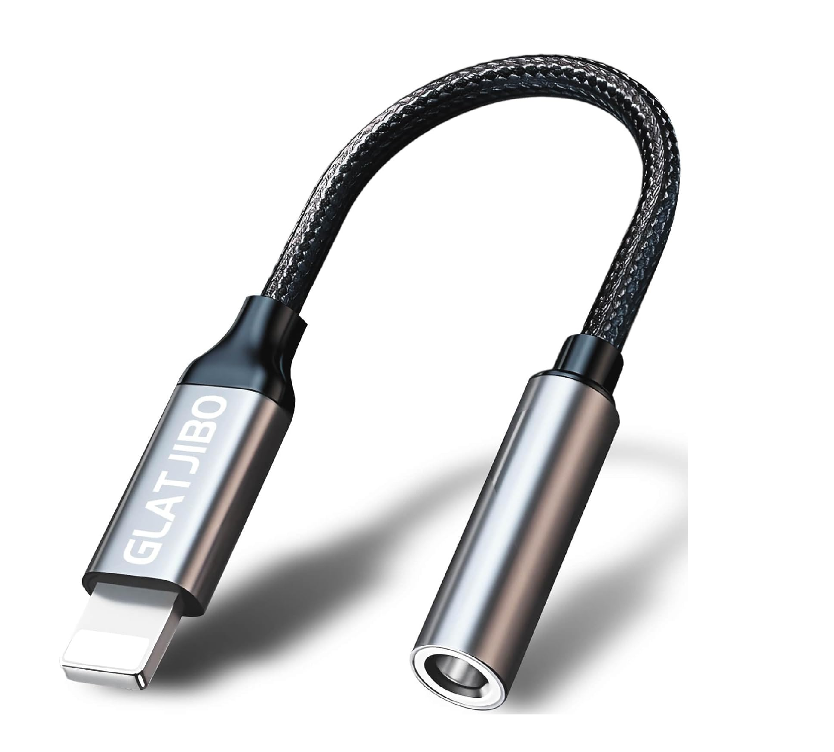 iPhone Lightning to AUX Adapter 3.5mm Headphone Dongle Music Support