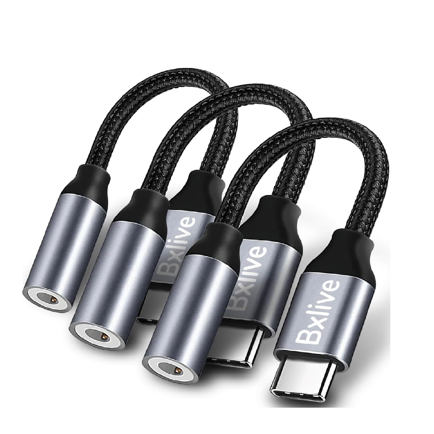 USB-C to 3.5mm Aux Adapter 2 Pack for Samsung, iPad, Huawei, Xiaomi