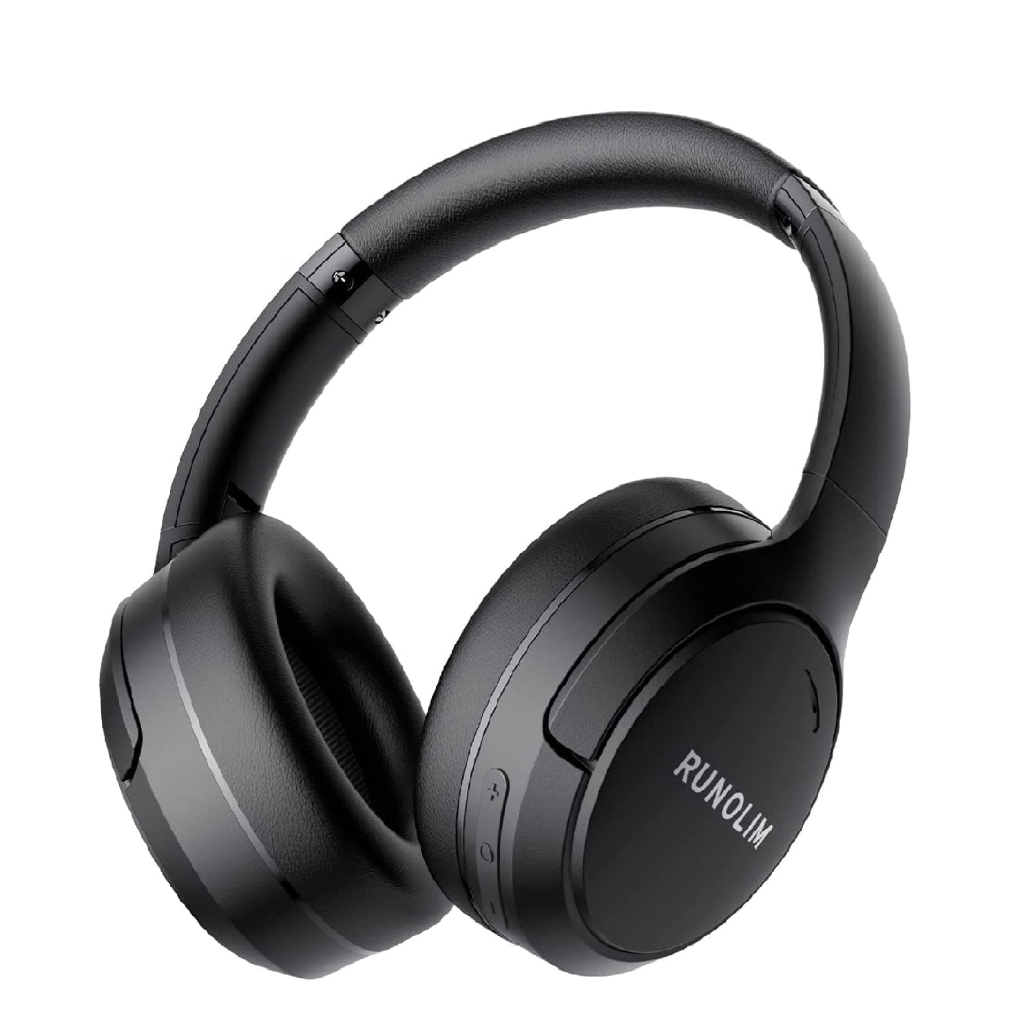 Hybrid ANC Wireless Headphones, 70H Playtime, Deep Bass, Foldable