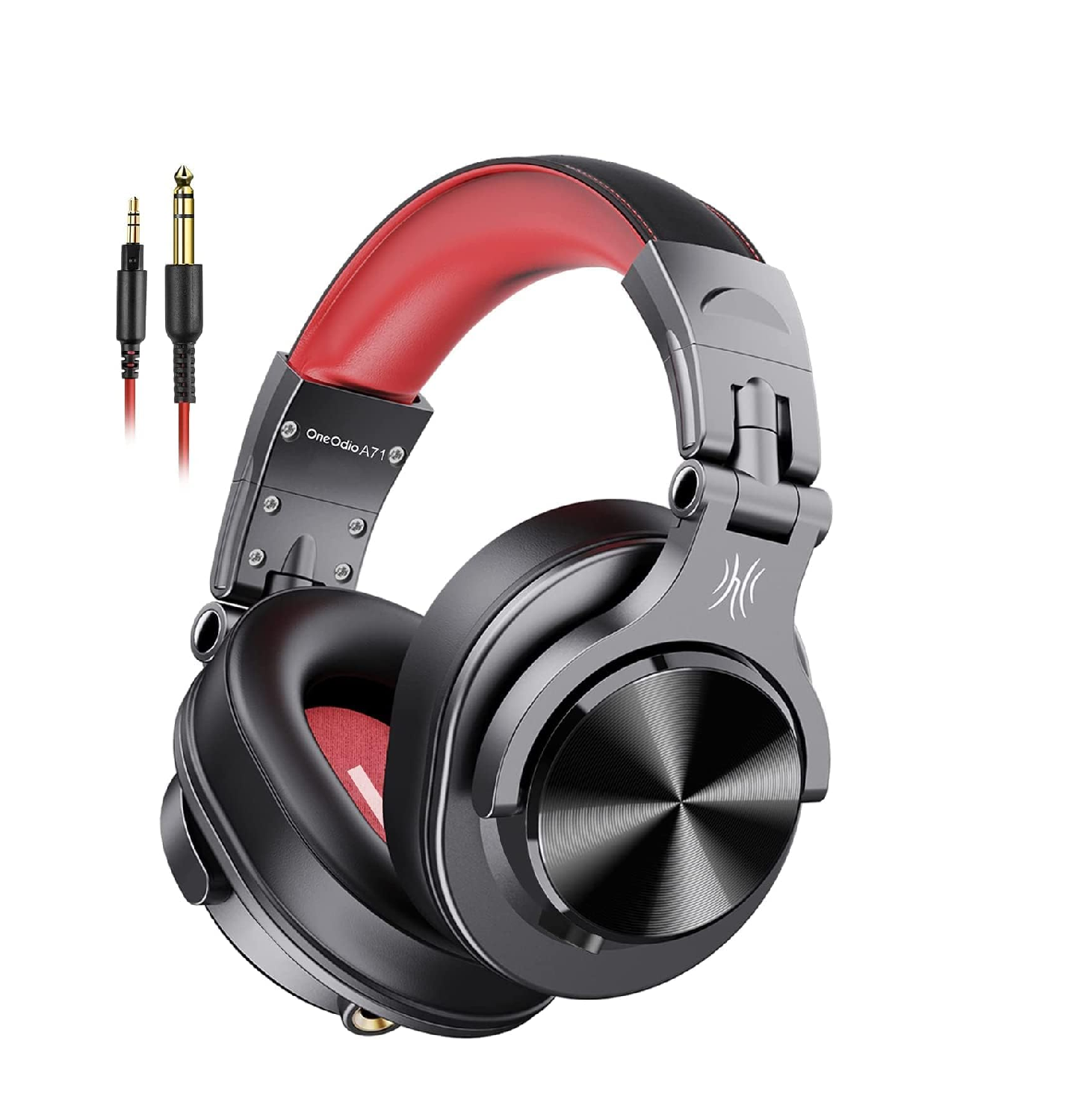 Foldable Studio Monitoring Headphones with HiFi Stereo Audio