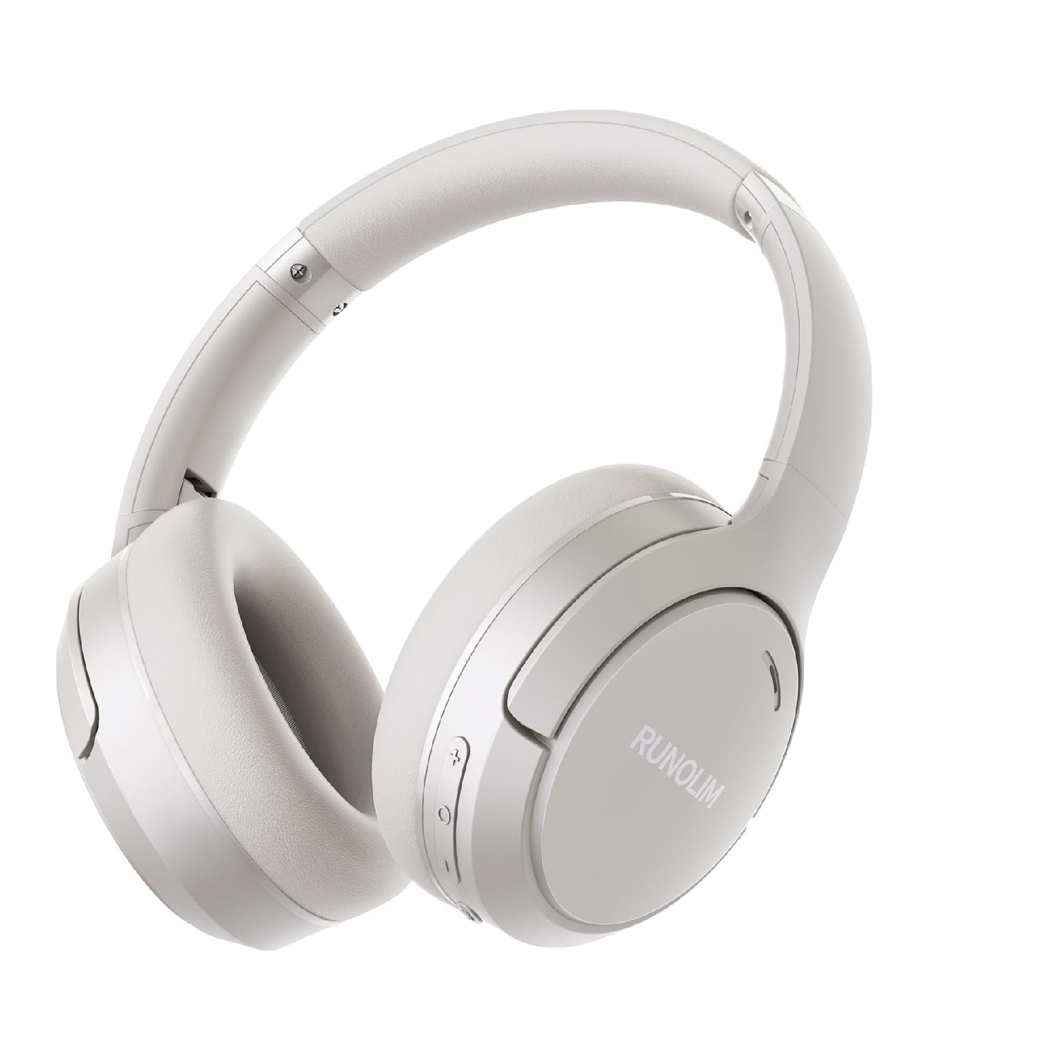 Hybrid ANC Wireless Headphones, 70H Playtime, Deep Bass, Foldable