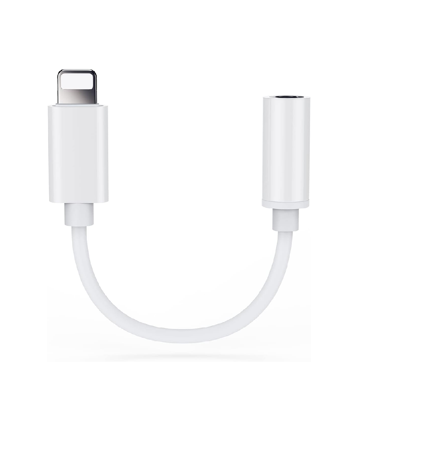 Apple MFi Lightning to 3.5mm Headphone Adapter, iPhone AUX Dongle