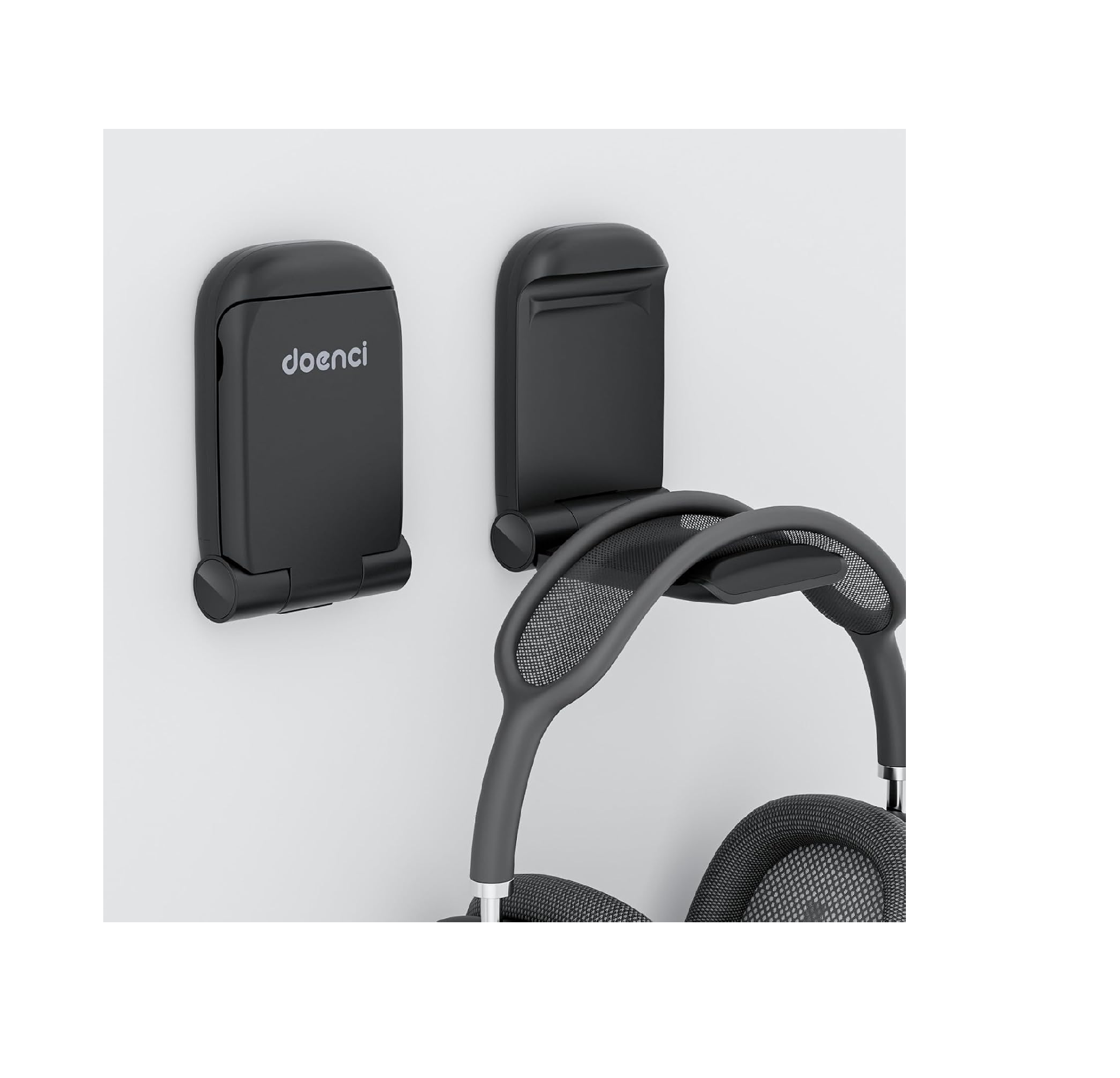 Foldable Headphone Stand Hook for Desk, Headset Holder, 1-Pack