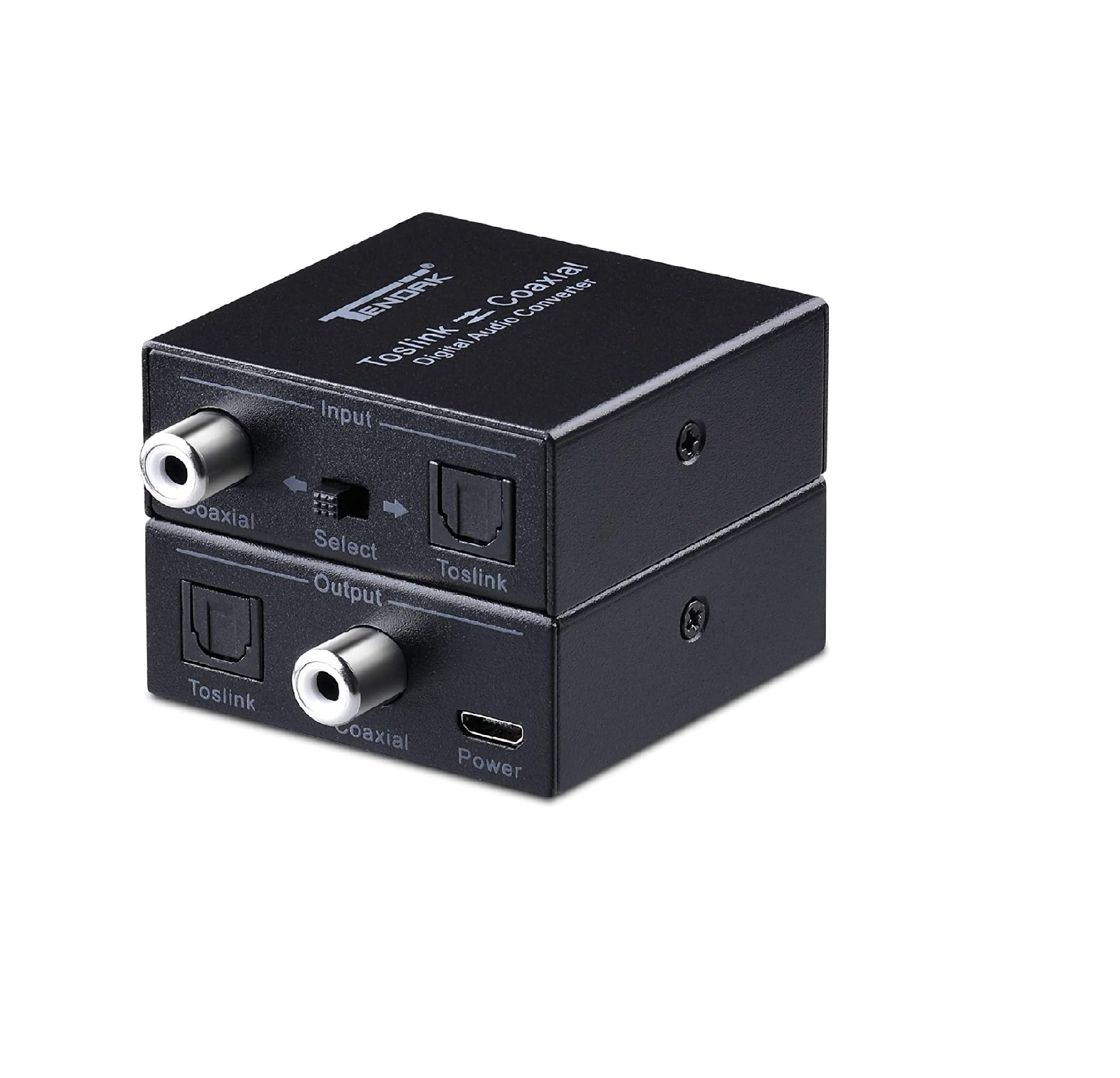 Tendak Optical Toslink to Coaxial SPDIF Digital Audio Converter