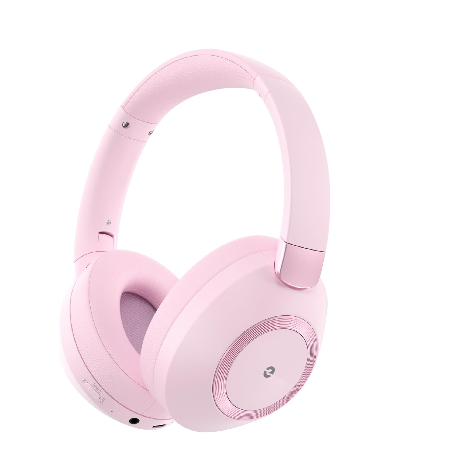 Active Noise Cancelling Wireless Headphones, 100H Playtime, Deep Bass