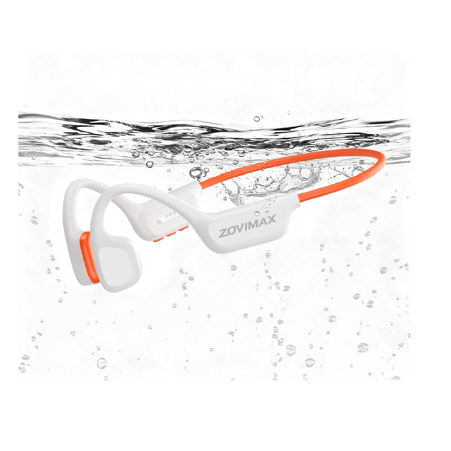 Bone Conduction Headphones | IPX8, 8GB MP3, Bluetooth 6.0, 12H Playtime