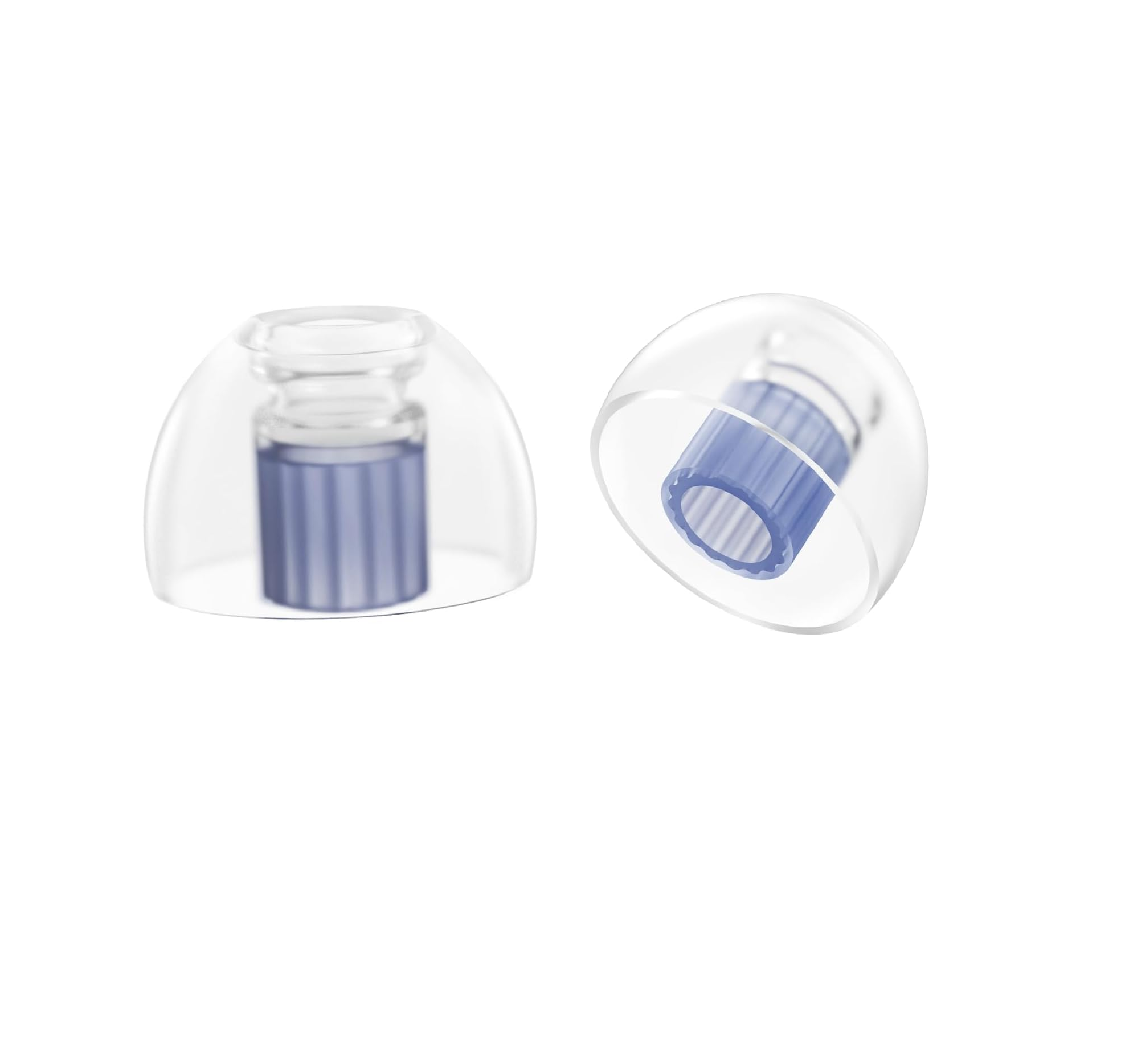 SpinFit W1 L Silicone Ear Tips for IEM, Stable Medical-Grade Fit