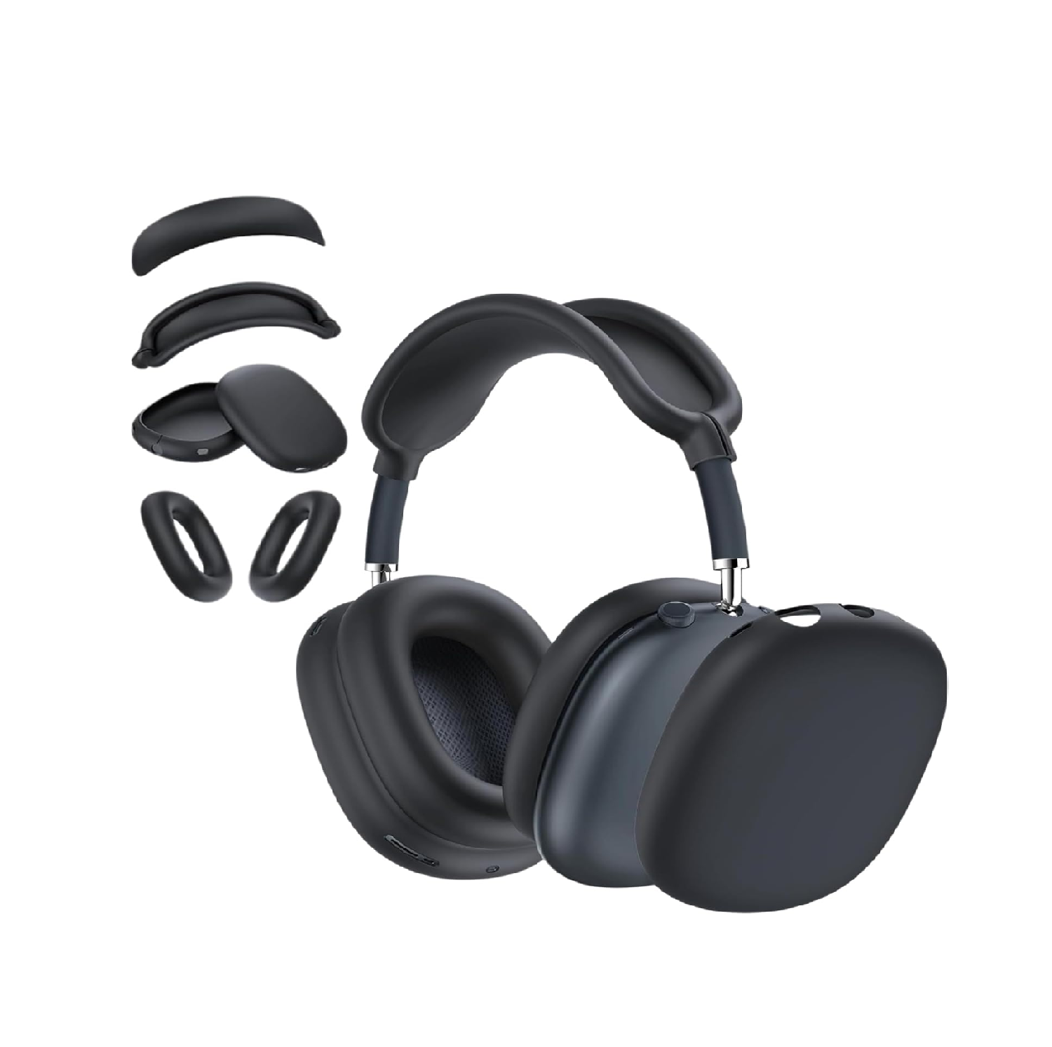 AirPods Max 2 Silicone Case Set, Ear Pad, Ear Cup & Headband Cover