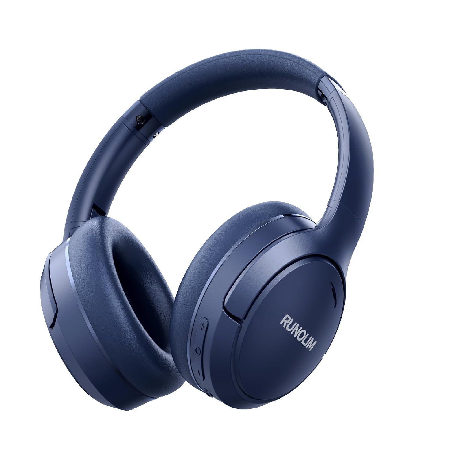 Hybrid ANC Wireless Headphones, 70H Playtime, Deep Bass, Foldable