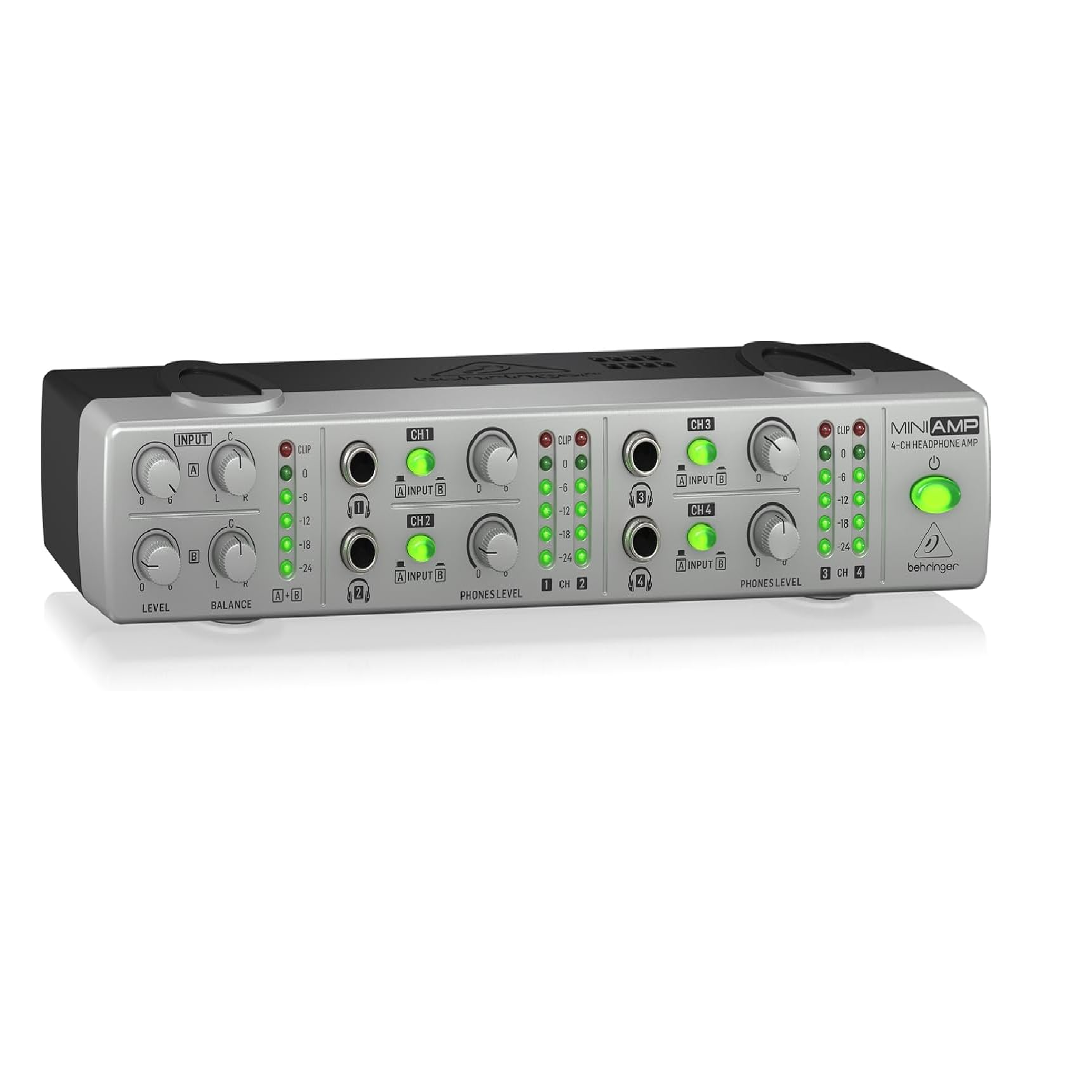Behringer AMP800 V2 Ultra-Compact 4-Channel Headphone Amplifier