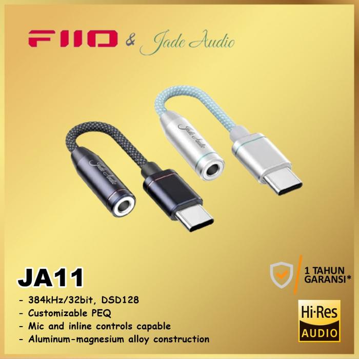 FiiO JA11 Dongle DAC & Headphone Amplifier Silver